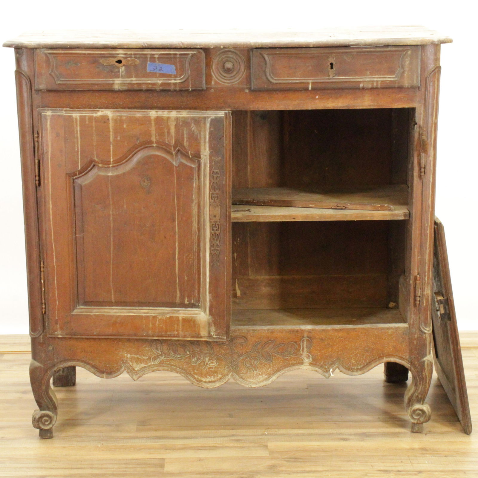 Louis XV Provincial Cherry Buffet, Mid 18th C. (1 of 11)