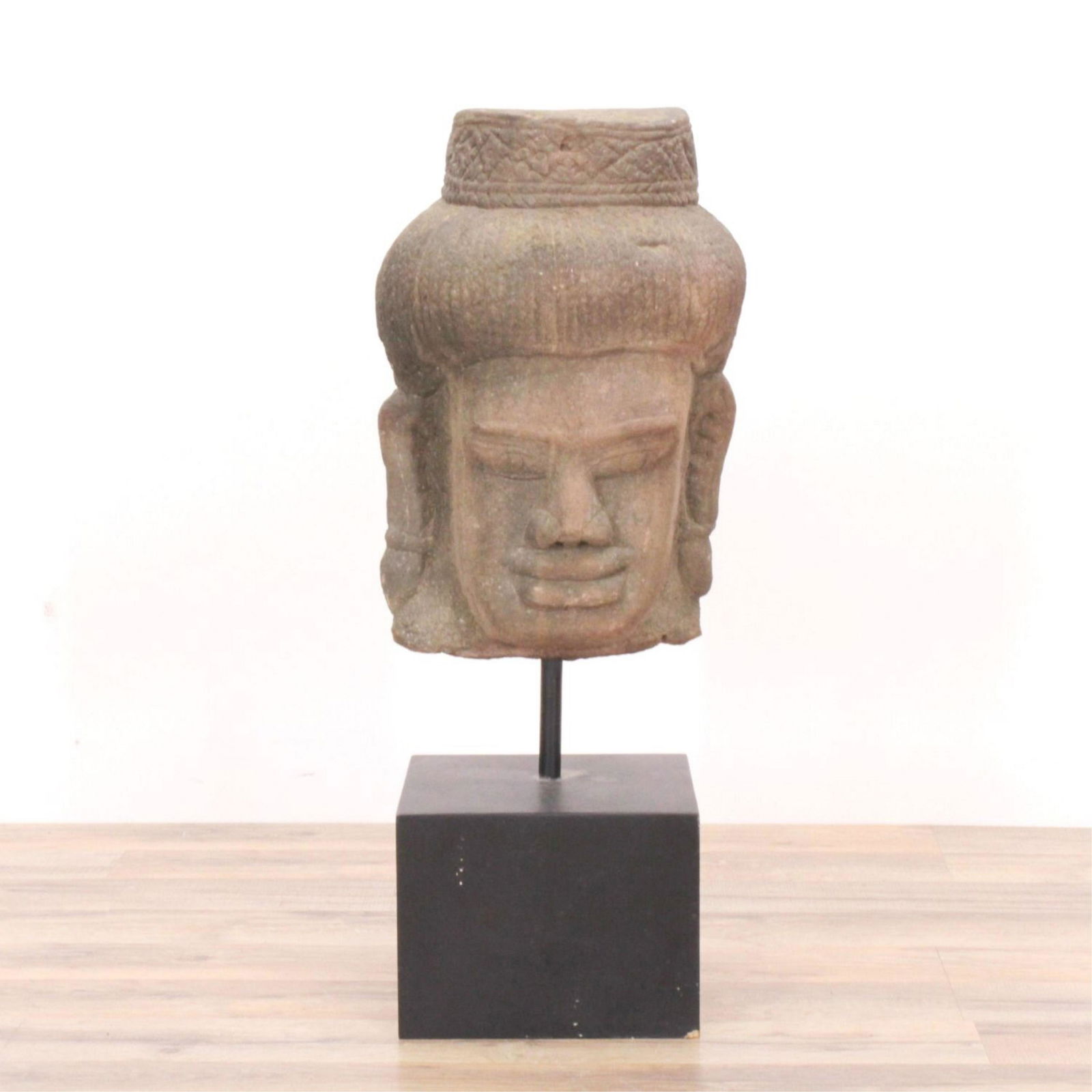 Khmer Sandstone Head (1 of 6)
