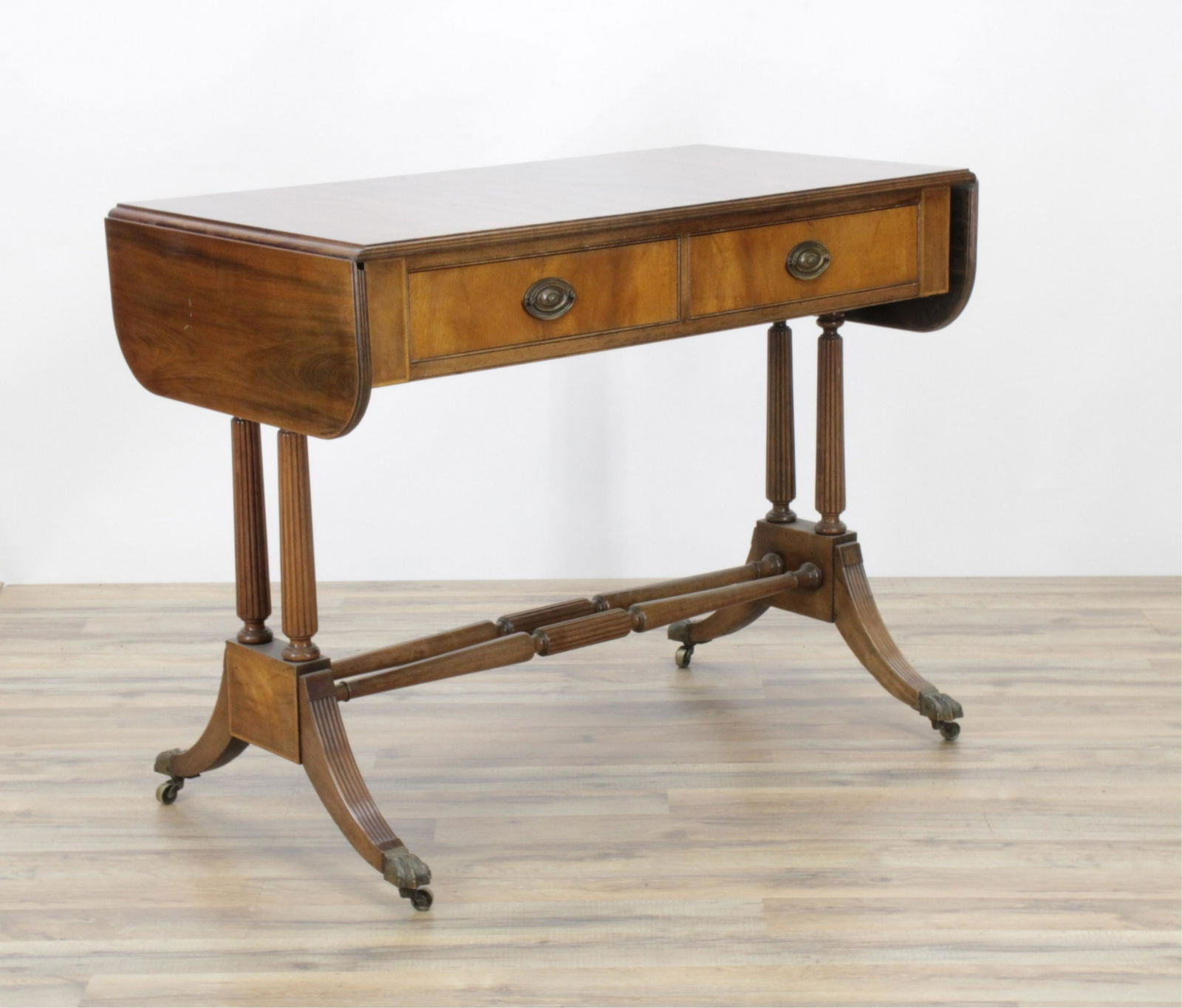 Duncan Phyfe Style Dropleaf Sofa Table (1 of 11)