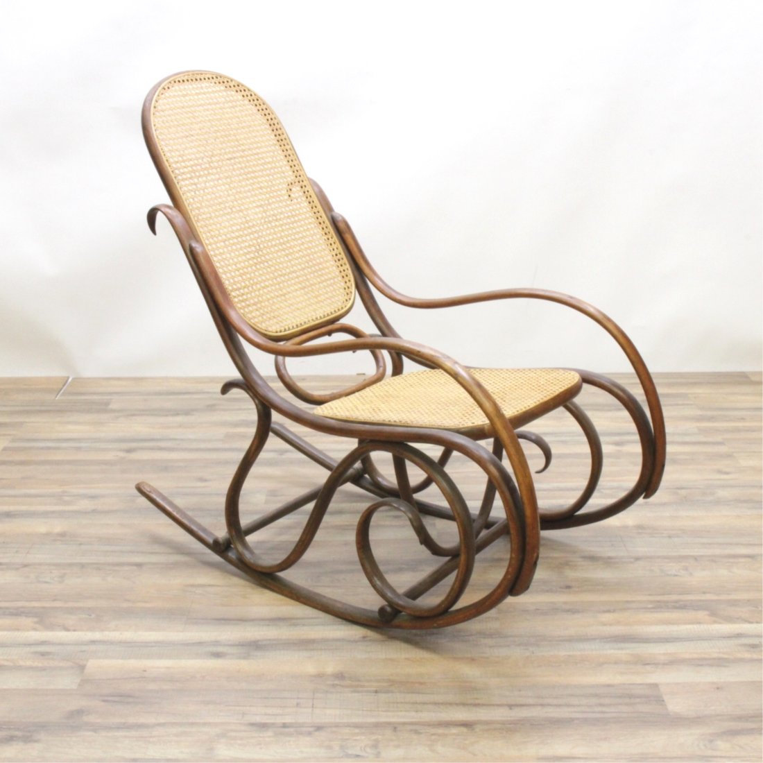 Thonet Style Bentwood Cane Rocking Chair (1 of 9)