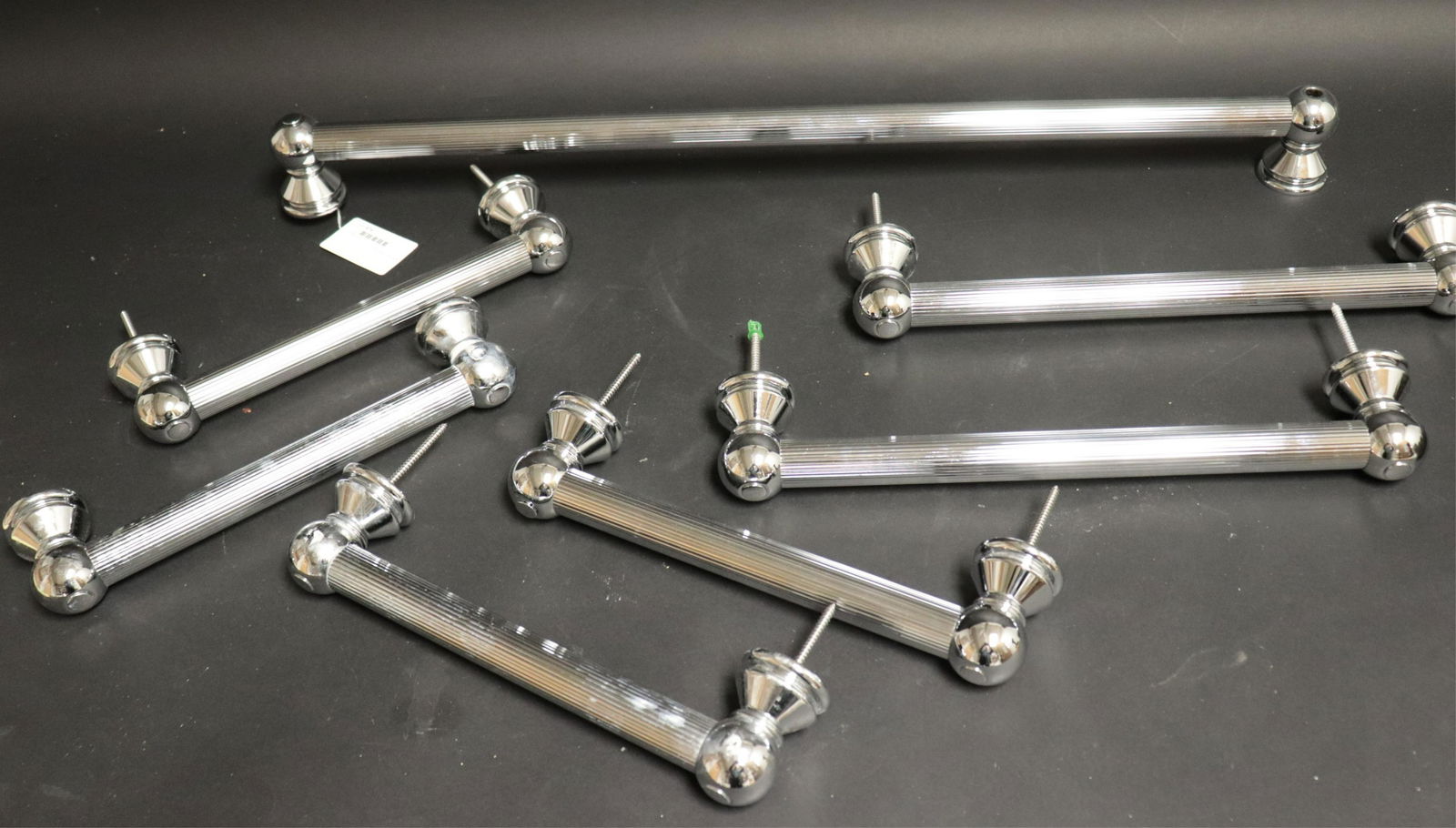 Set of Towel Racks/Grab Bars, poss Sherle Wagner (1 of 3)