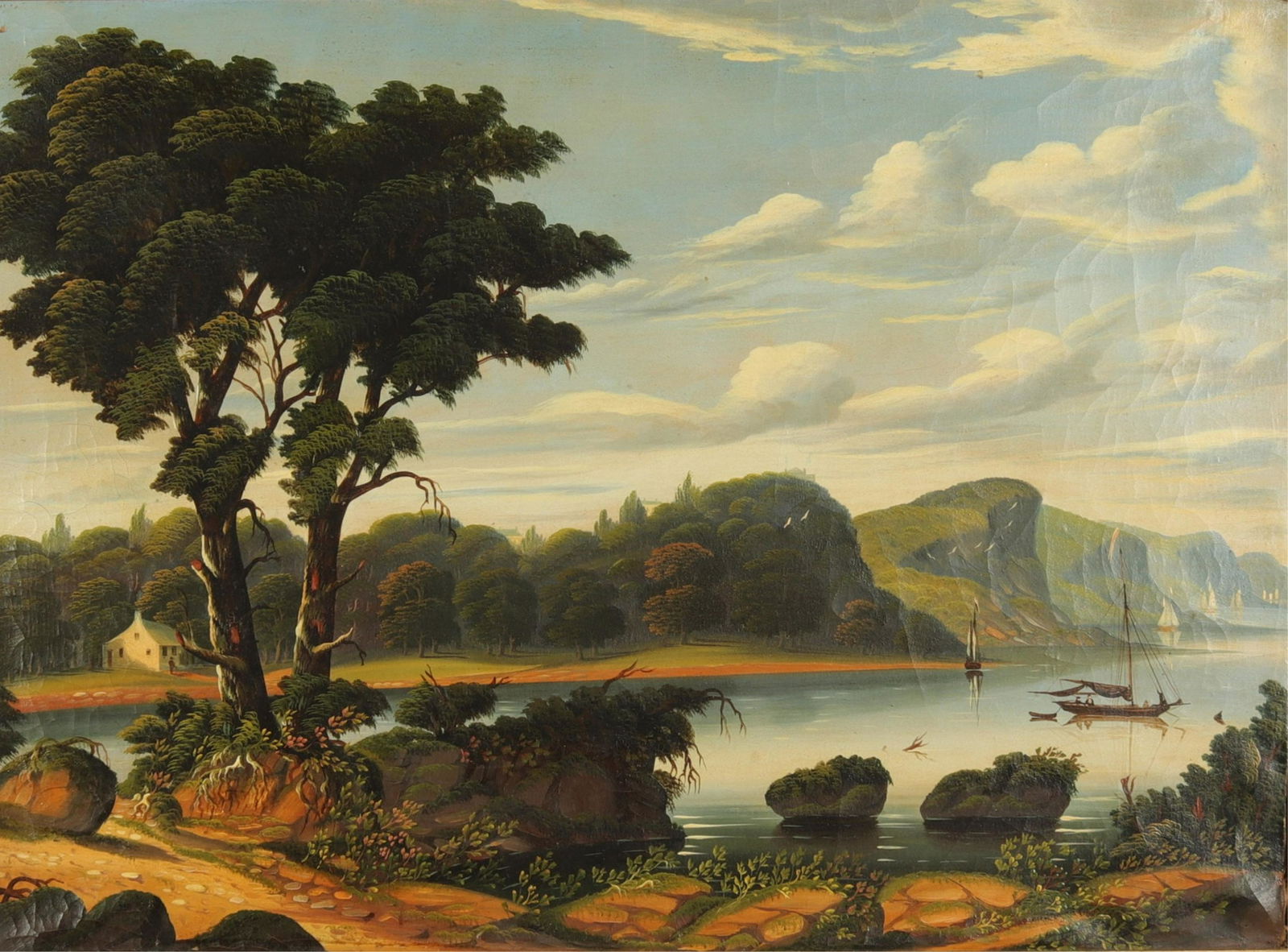 Attrib. Thomas Chambers - River View - O/C (1 of 7)