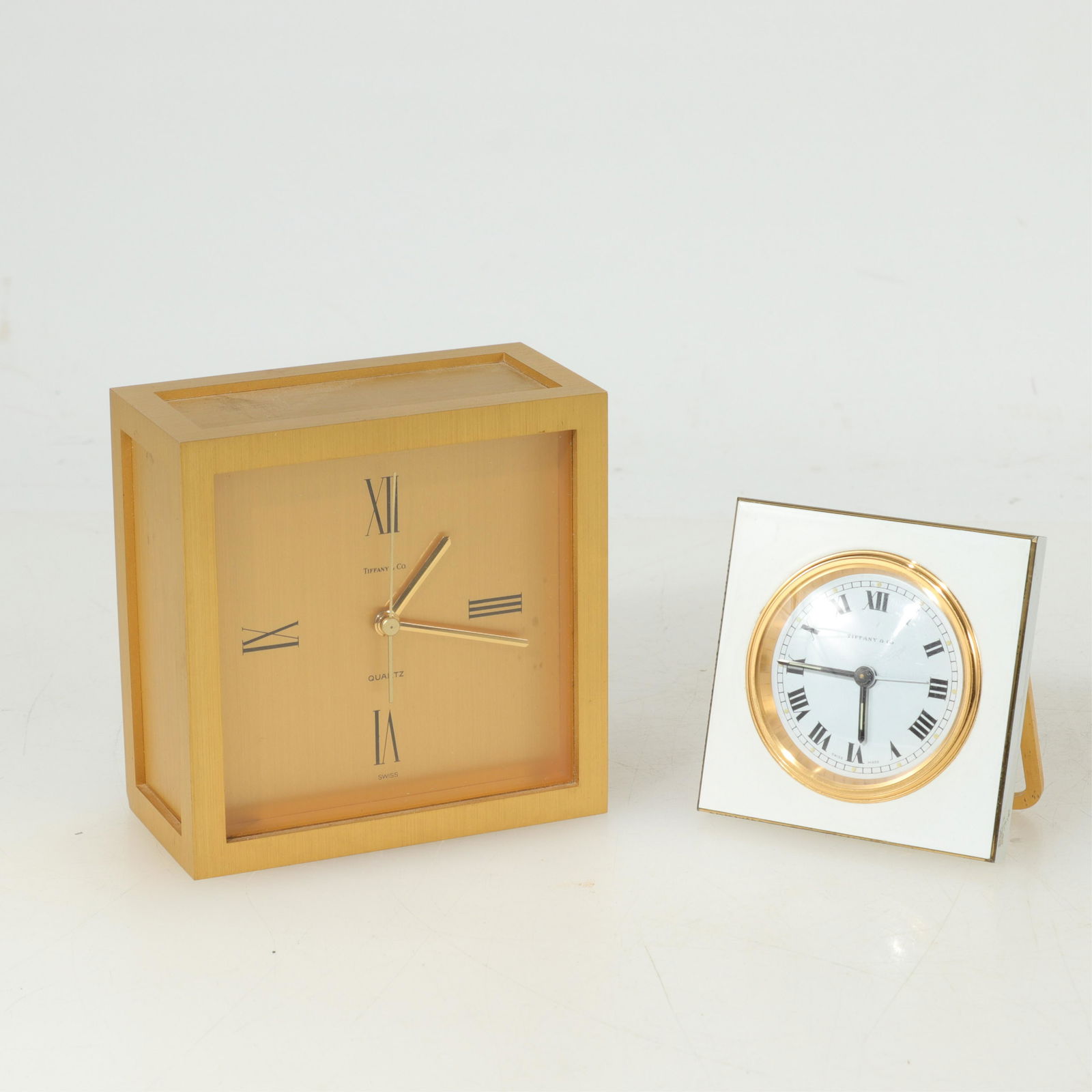 Two Tiffany & Co Desk Clocks (1 of 8)