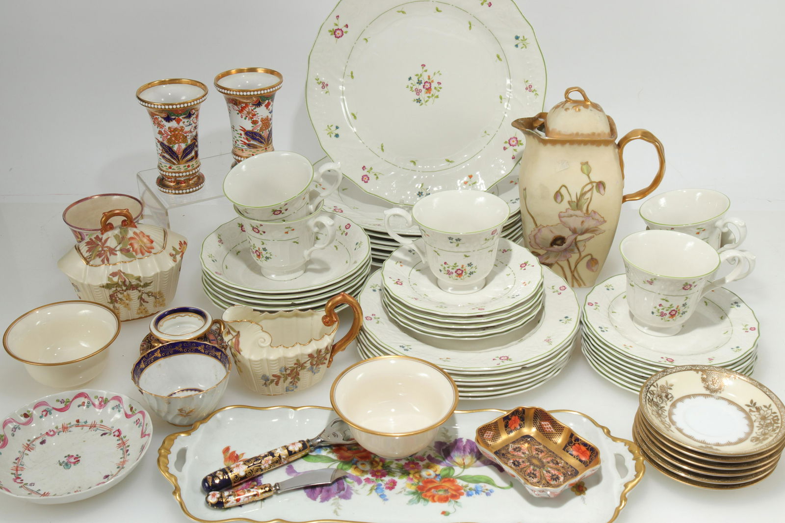 Assorted English & French Porcelain Tableware (1 of 10)