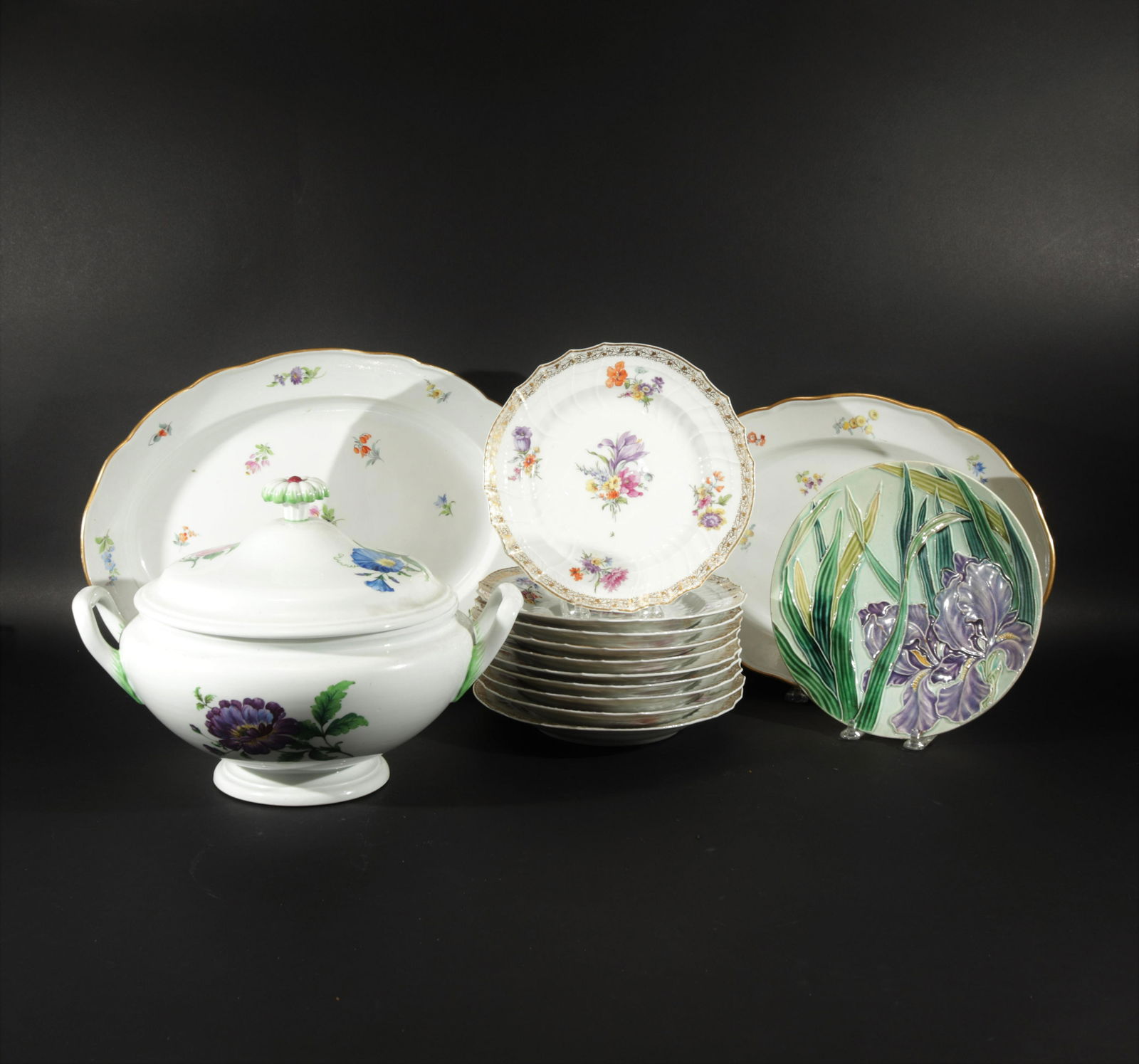 Group of Meissen & KPM Porcelain (1 of 5)
