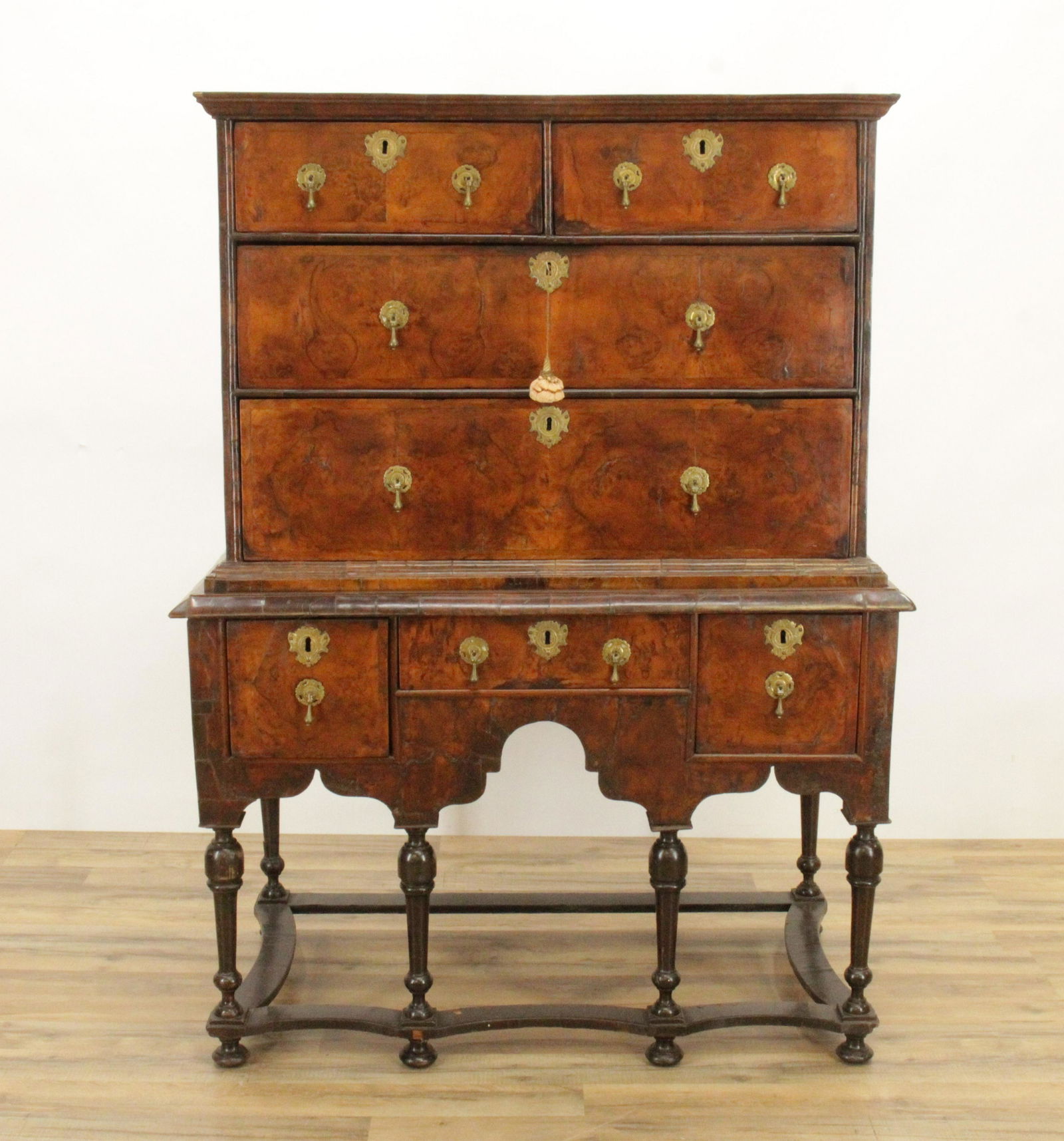 18th C. William and Mary Walnut Highboy (1 of 12)