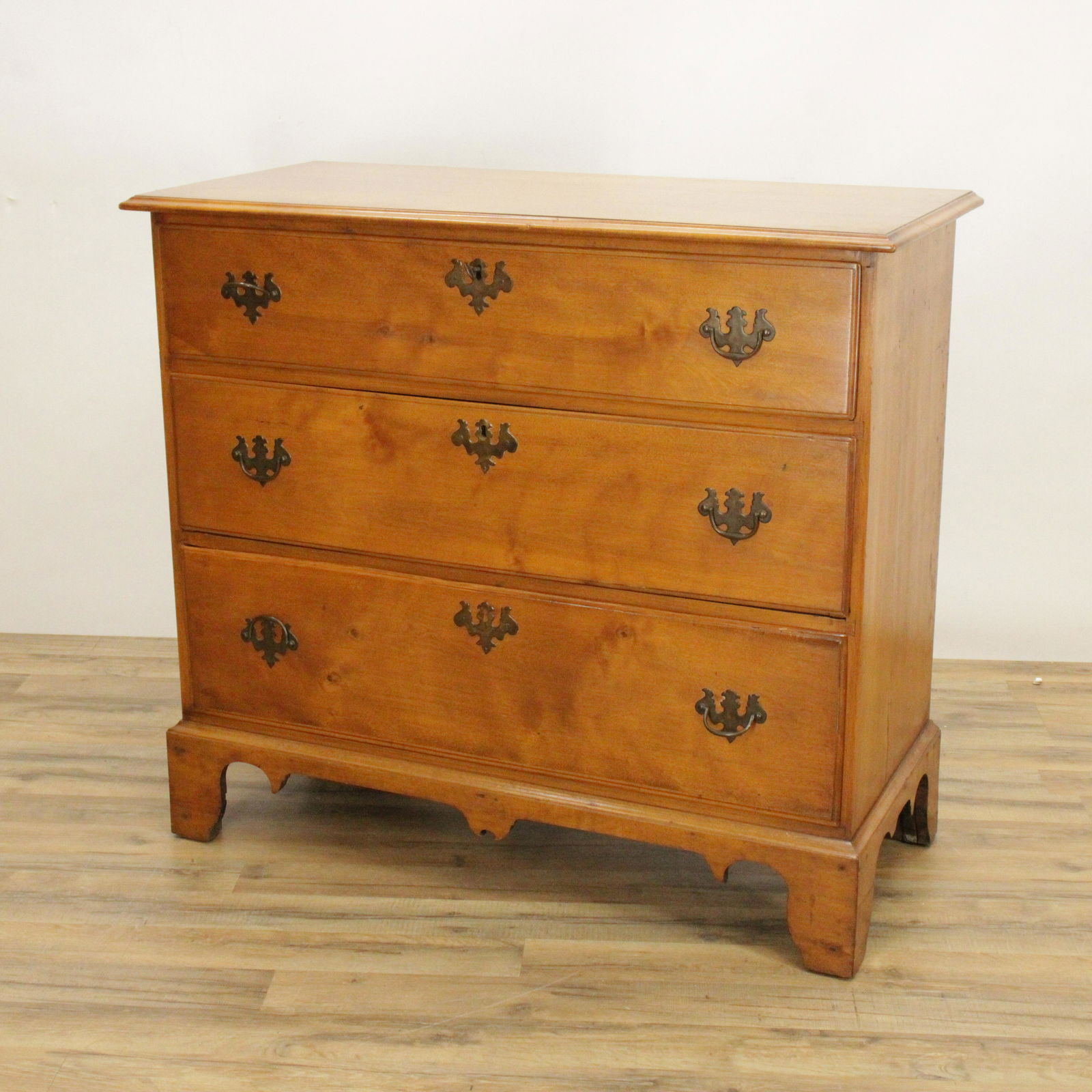 Chippendale Cherry Chest of Drawers (1 of 7)