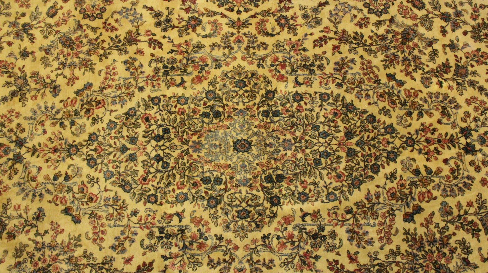 Tabriz Carpet, signed Akbar Tabrizchi 11-8 x 21-10 (1 of 11)