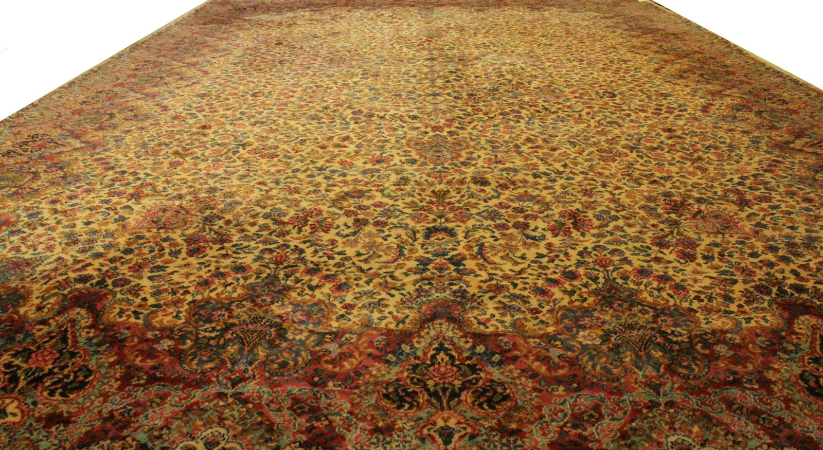 Kirman Style Carpet 11-6 x 16 (1 of 8)