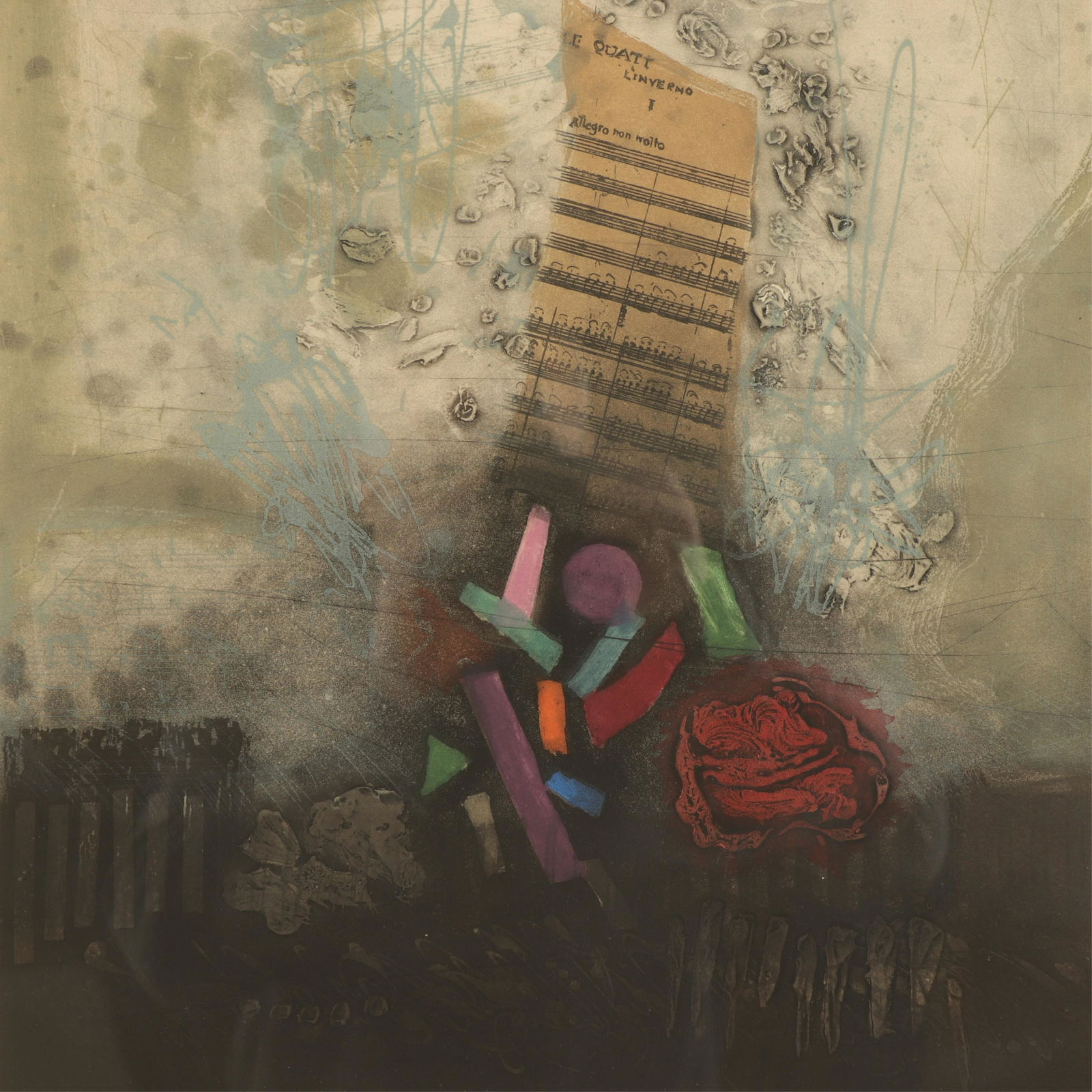 Nissan Engel (Amer./Israeli 1931-2016) Etching (1 of 4)