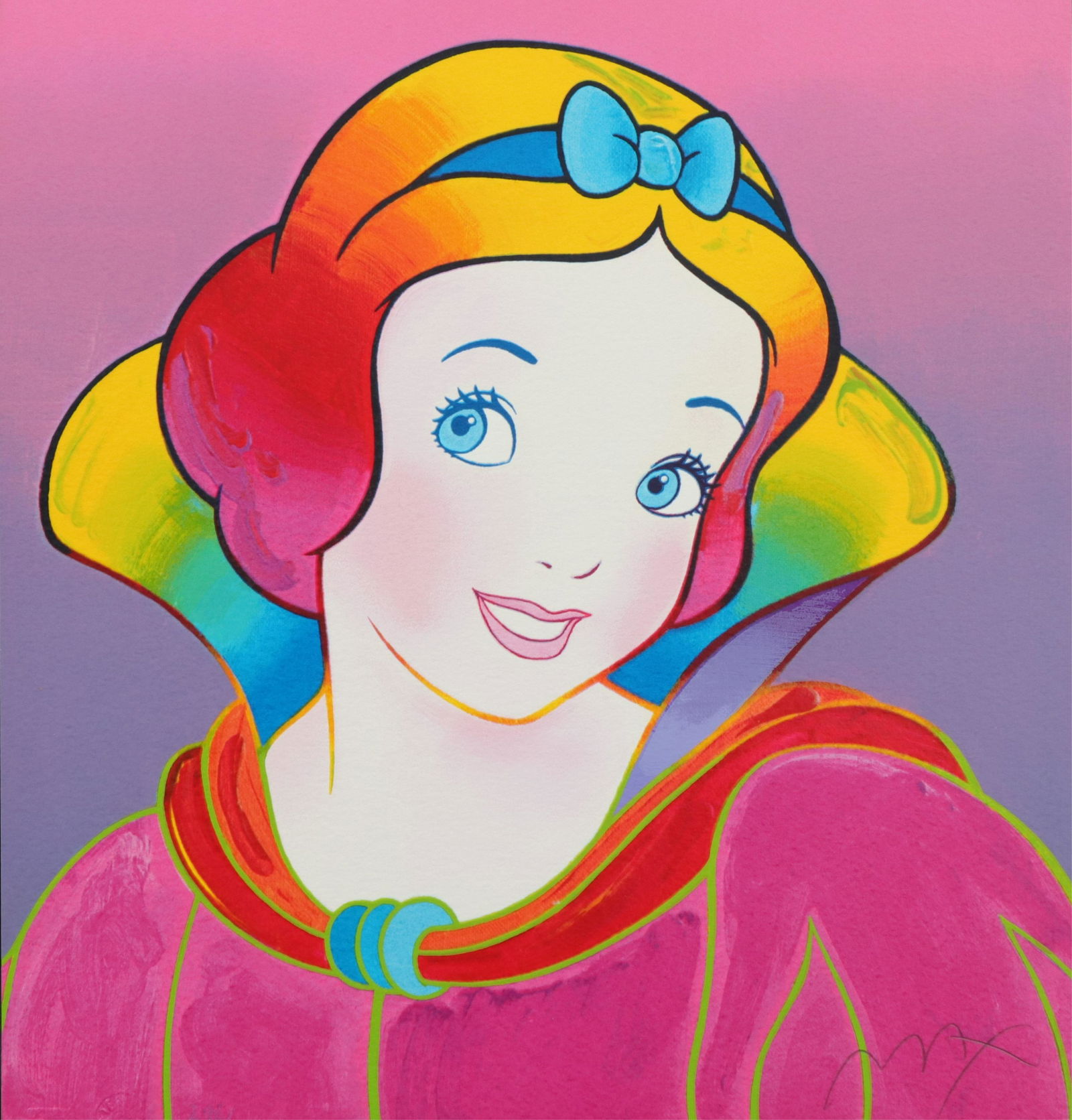 Peter Max - 4 Snow White - Serigraphs (1 of 8)