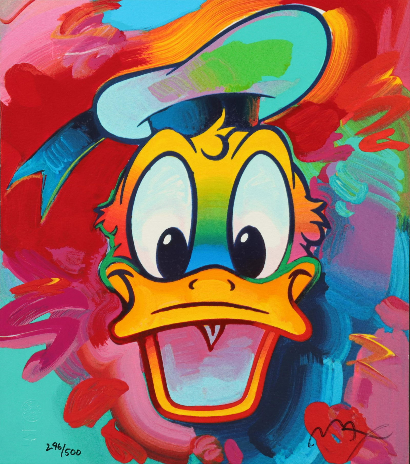 Peter Max - Donald Duck - Serigraphs (1 of 8)