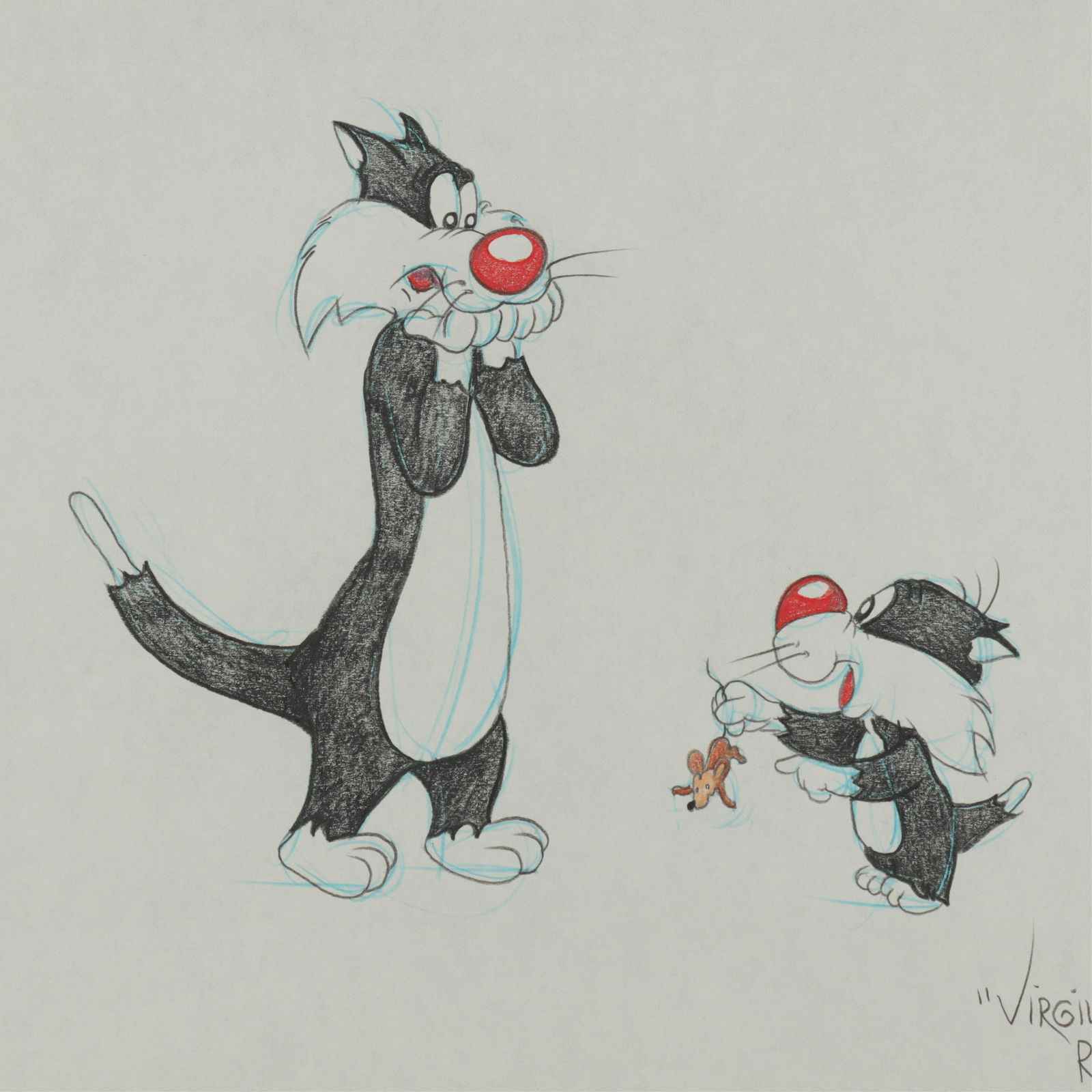 VIRGIL ROSS - SYLVESTER & SON - DRAWING (1 of 5)