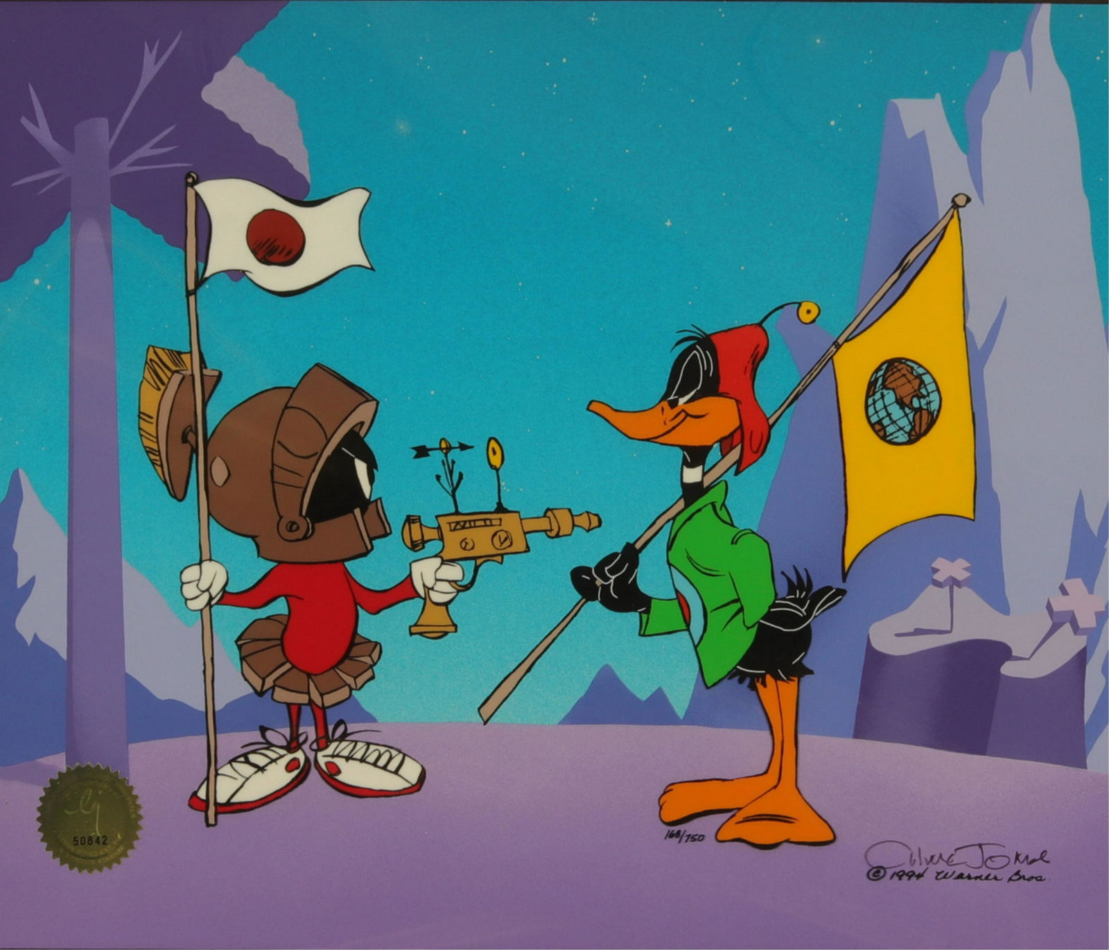 Chuck Jones, Planet X, Animation Cell (1 of 9)