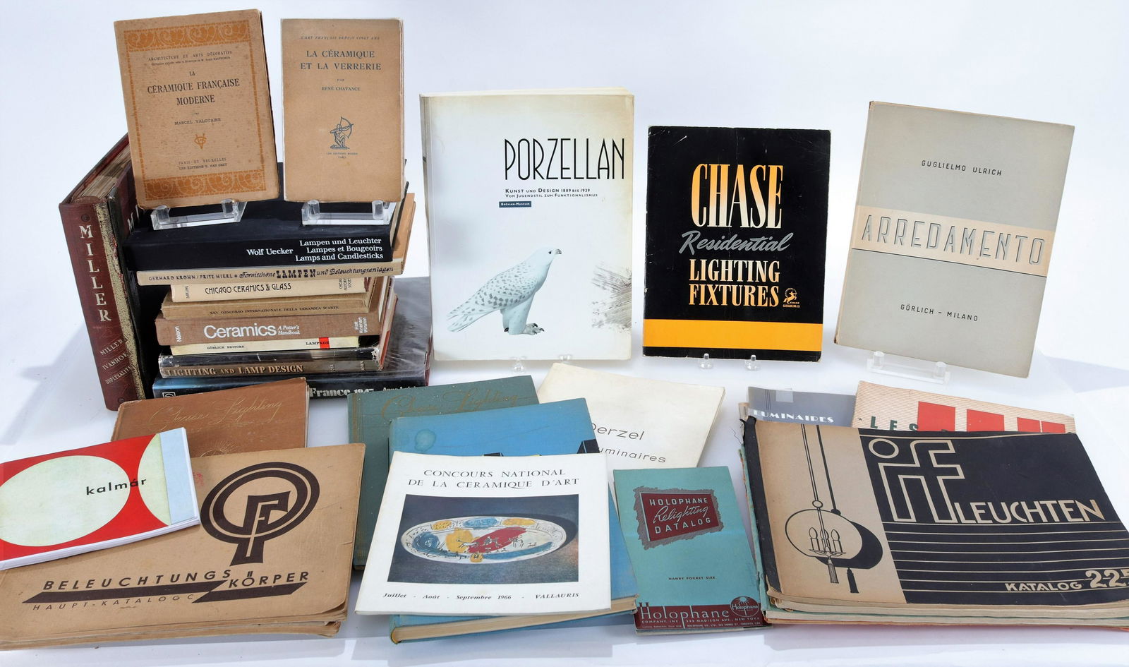 Books on Period Lighting and Ceramics (1 of 6)