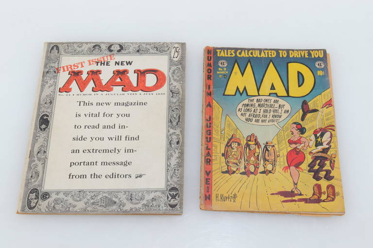 Vintage Mad Magazines
