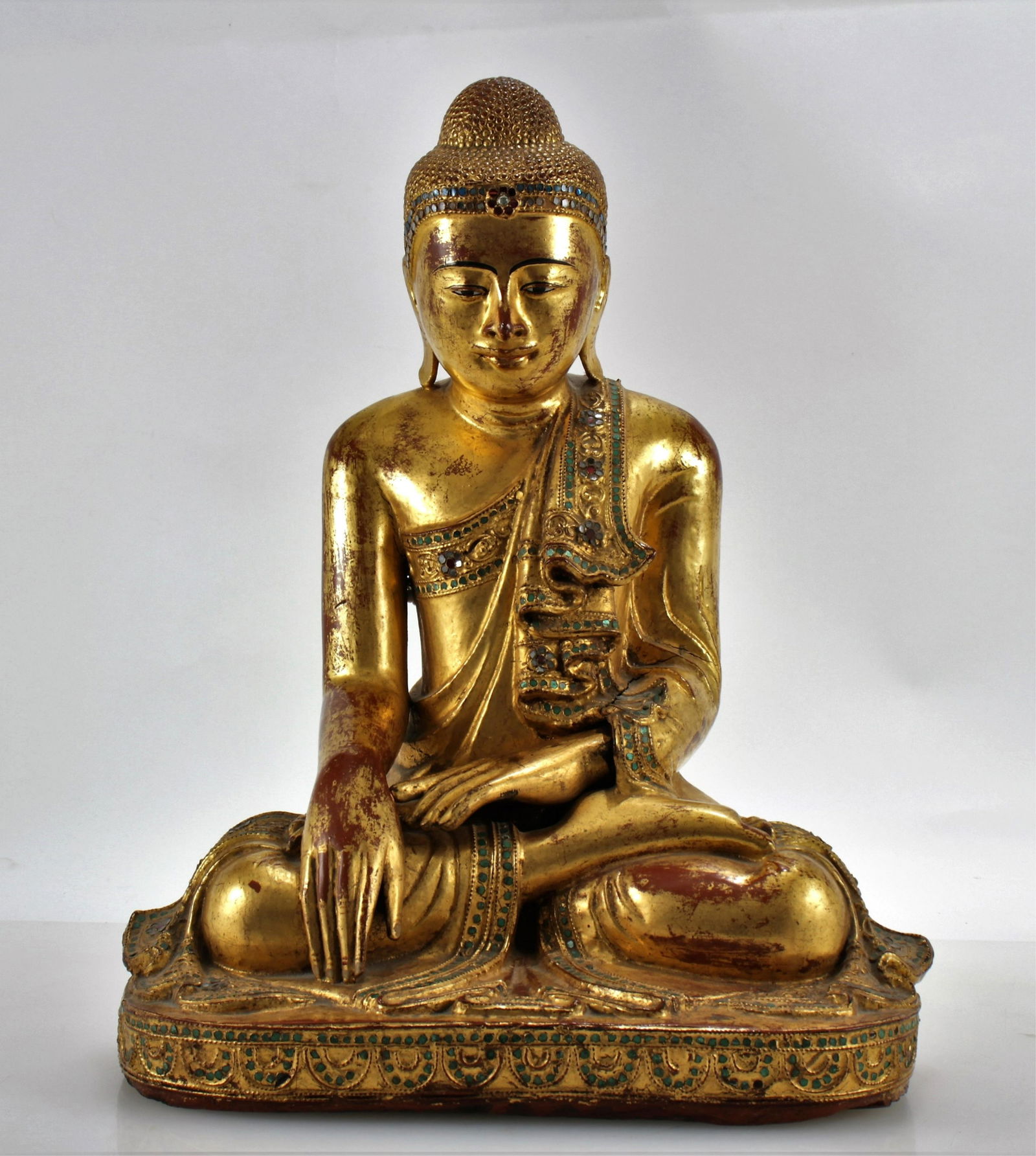 Burmese Mandalay Seated Buddha (1 of 6)