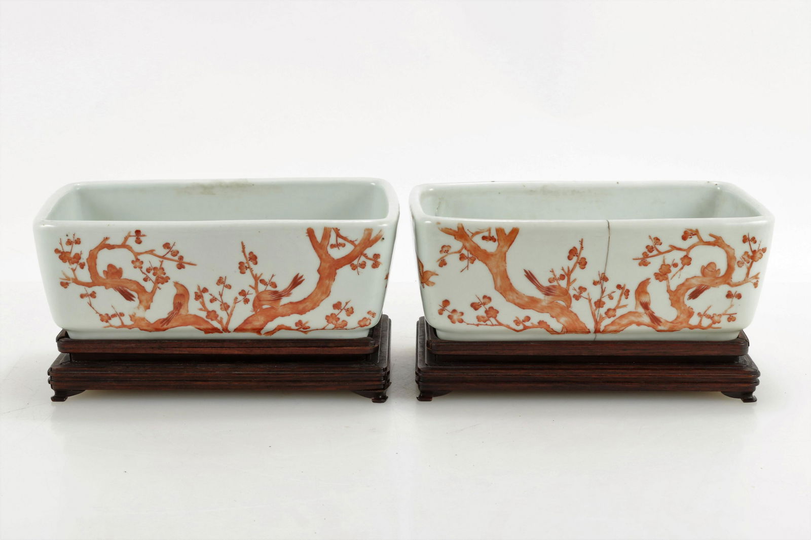 Pair of Chinese Republic Era Planters (1 of 7)