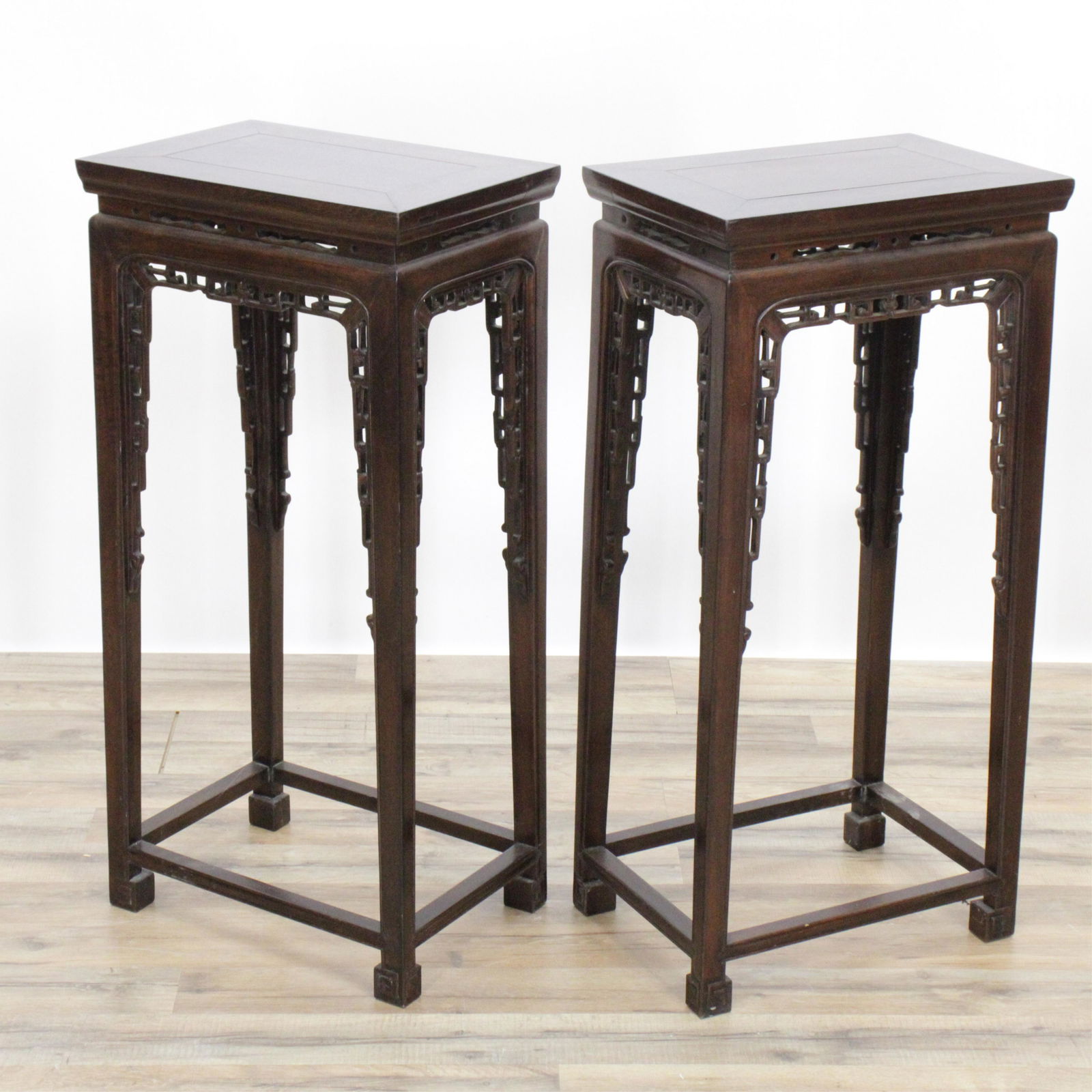 Pair Chinese Tall Stands (1 of 7)