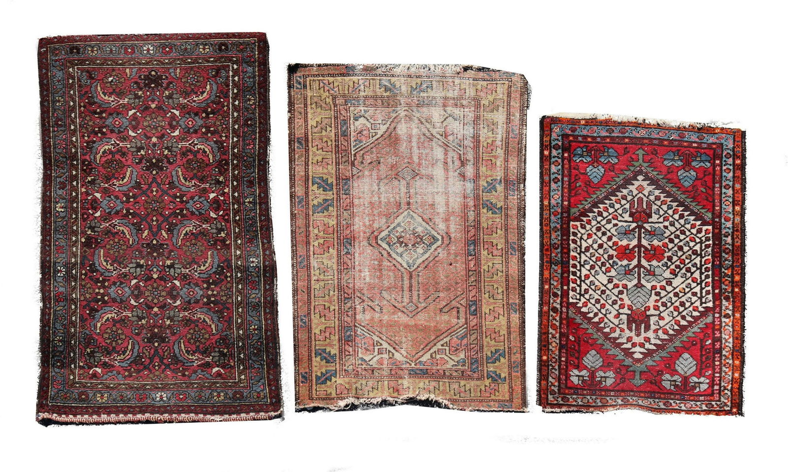 3 Small Tribal Wool Rugs (1 of 5)