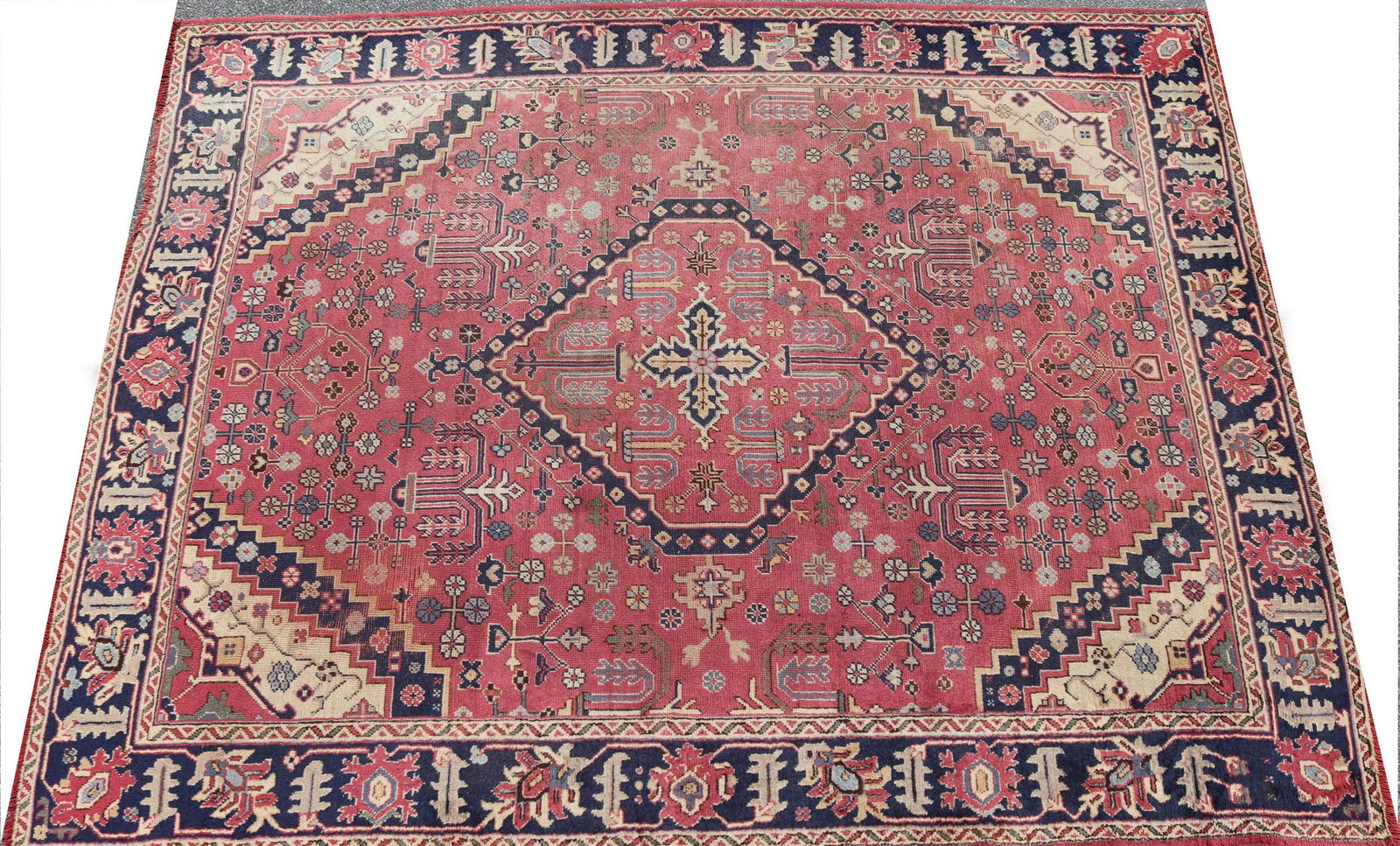 Oushak Wool Rug  9-2 x 11-7 (1 of 10)