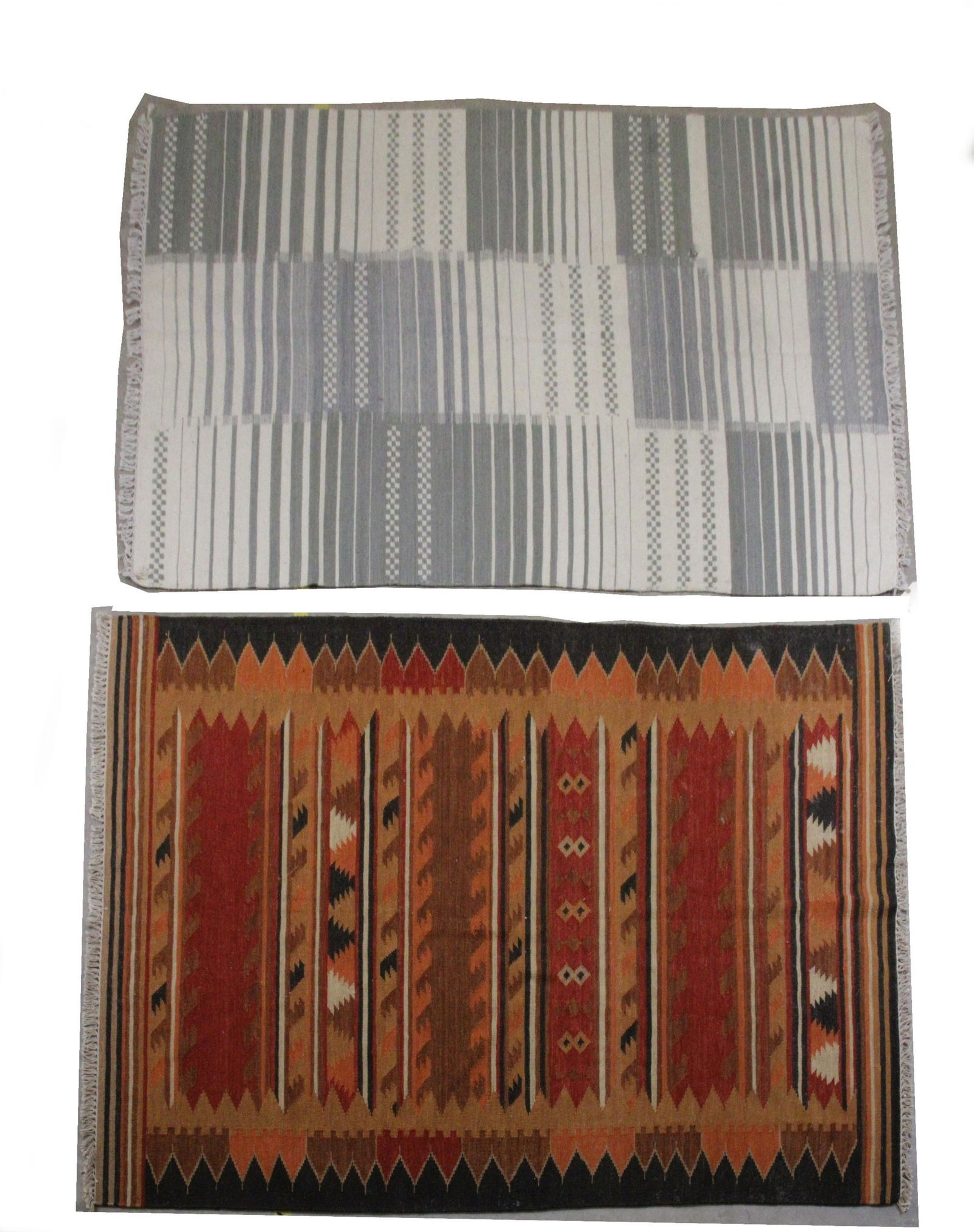 2 Kilim Wool Area Rugs (1 of 9)