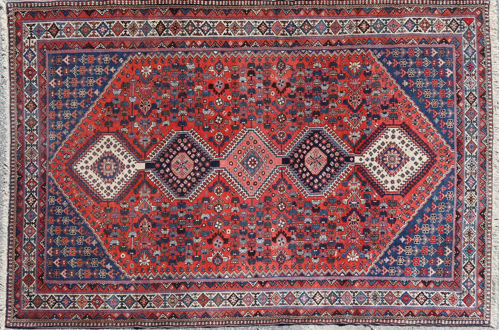 Shiraz Style Wool Rug 5-1 x 8-1 (1 of 6)