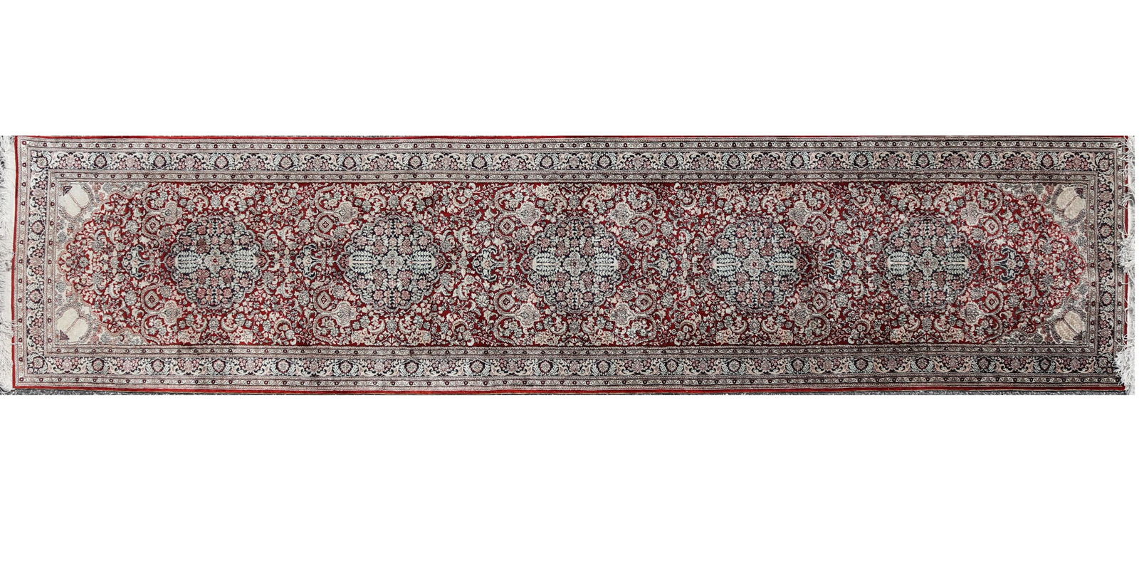 Tabriz Silk Runner 2-6 x 12 (1 of 6)