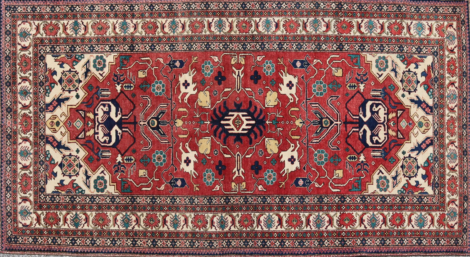 Turkish Style Wool Rug 5-4 x 10-5 (1 of 7)