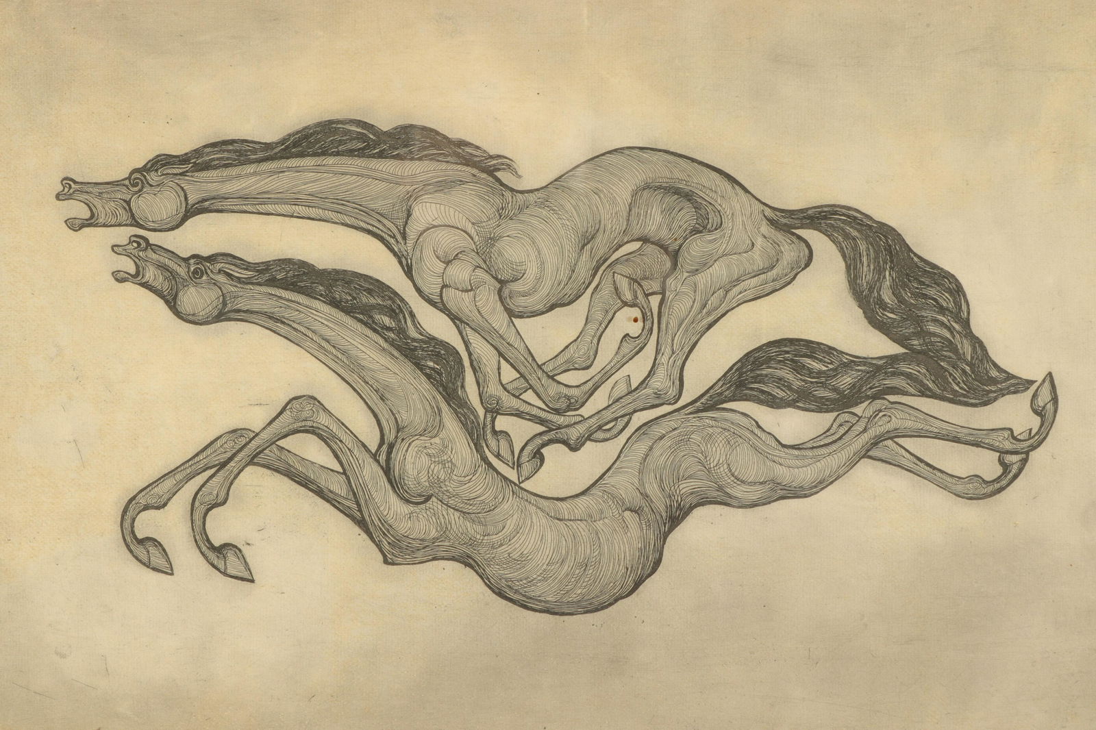 20th C. Cai Salbatici 1977 - signed etching (1 of 4)