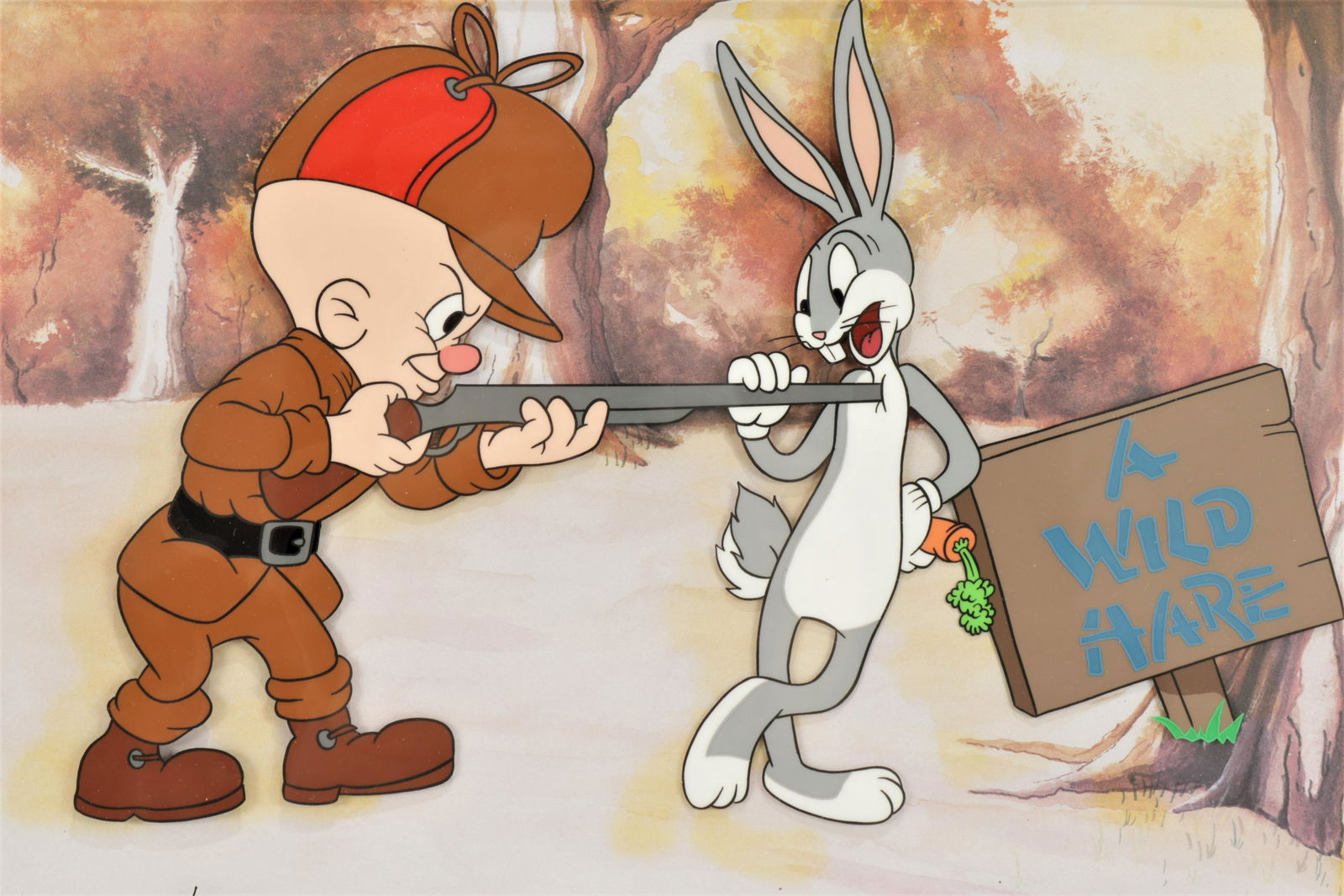 VIRGIL ROSS BUGS BUNNY DRAWING/CEL (1 of 10)