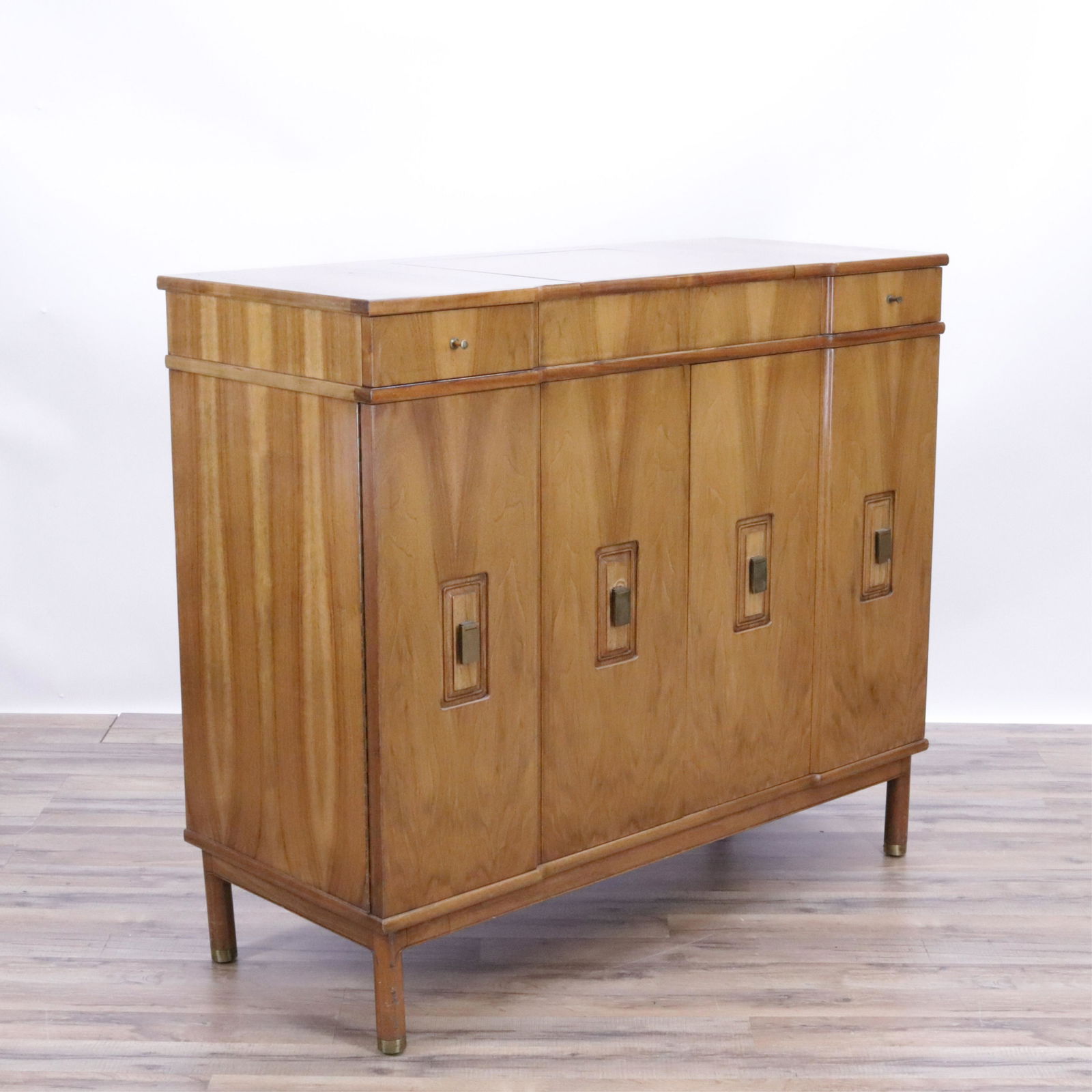 John Widdicomb Walnut Dresser, c 1950s (1 of 10)