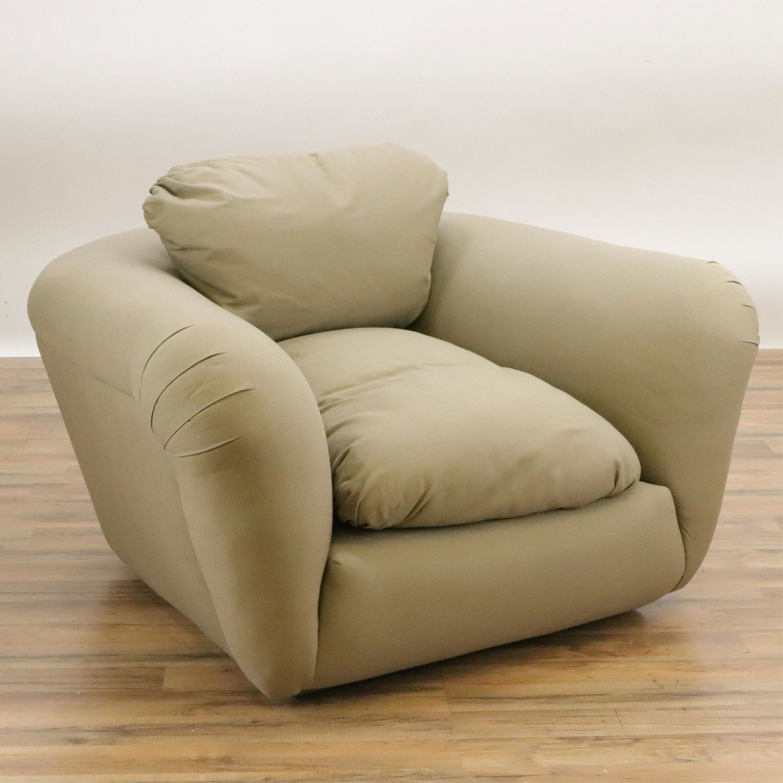 Pair of Modern Upholstered Lounge Chairs (1 of 5)