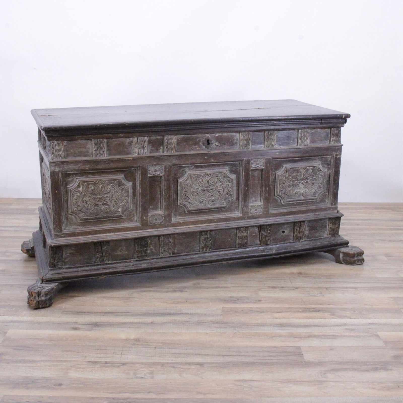 Continental Baroque Walnut Blanket Chest (1 of 11)