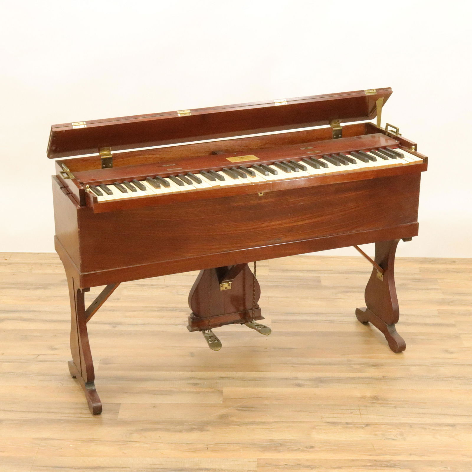 Muller Mahogany Portable Organ, 19th C (1 of 10)