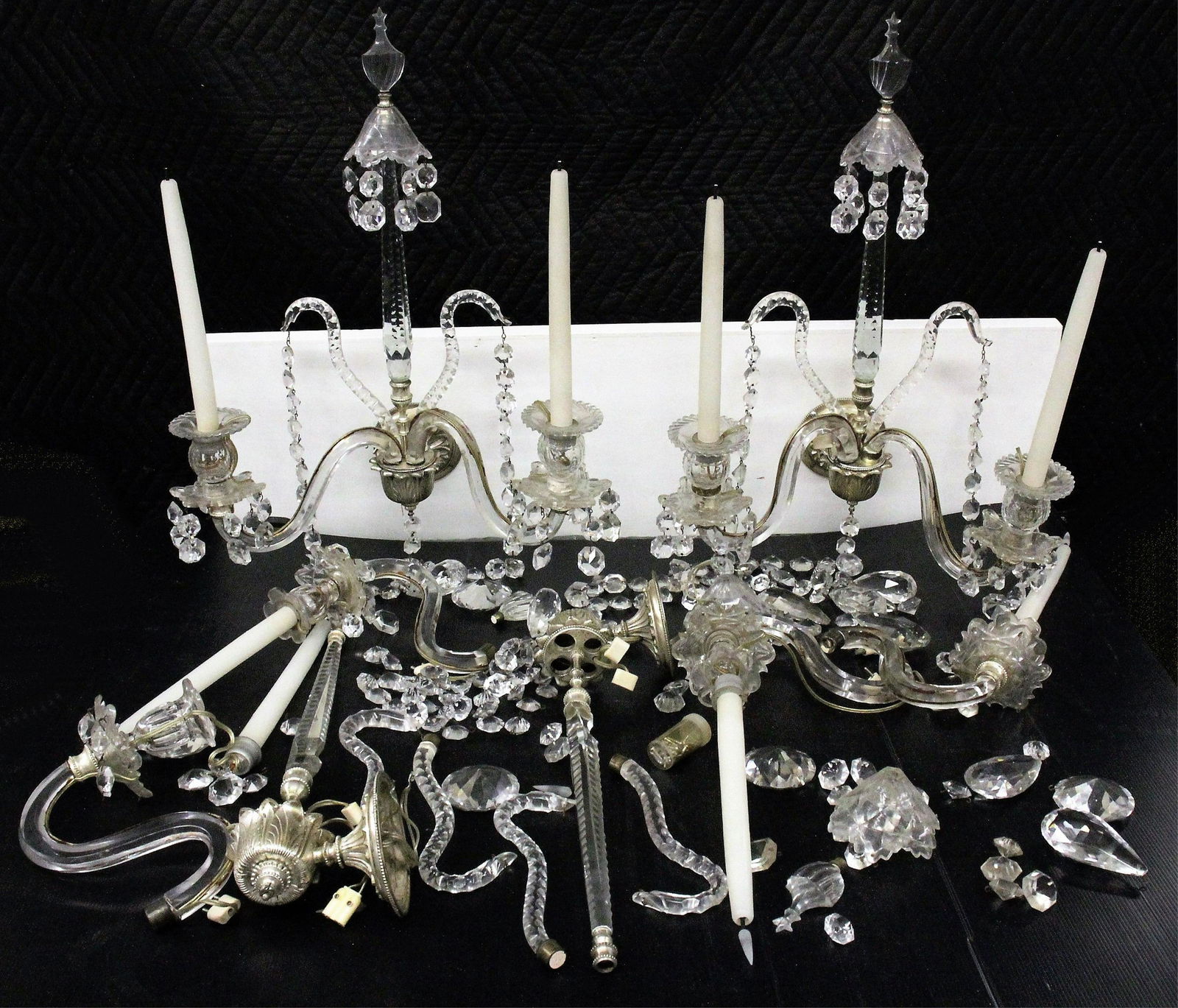 Set of 4 George III Style Sconces (1 of 2)