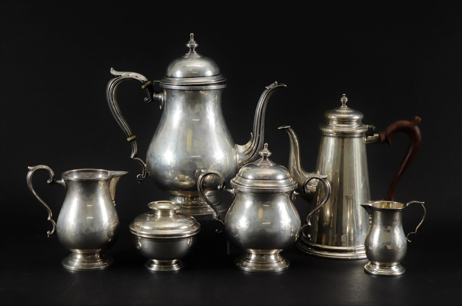 2 Sterling Silver Coffee Services (1 of 11)