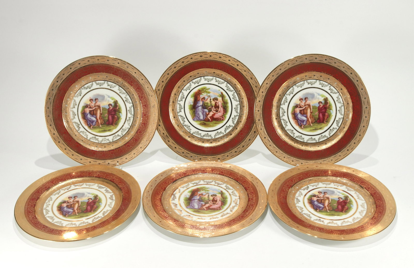 Vienna Porcelain Cabinet Plates Angelica Kaufman (1 of 5)
