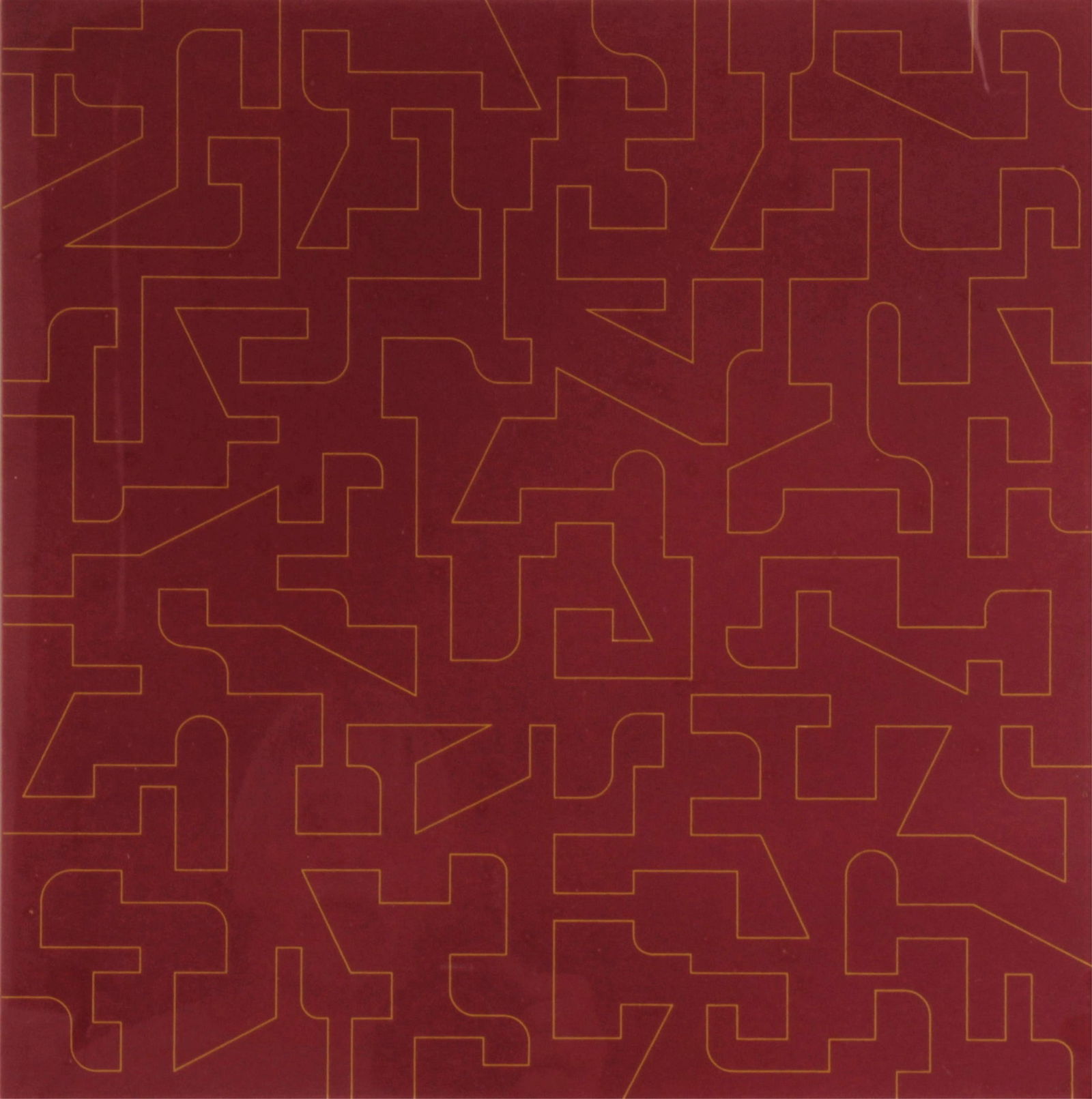 Norman Ives (1923-1978) "L-d, 1969" Screenprint (1 of 4)