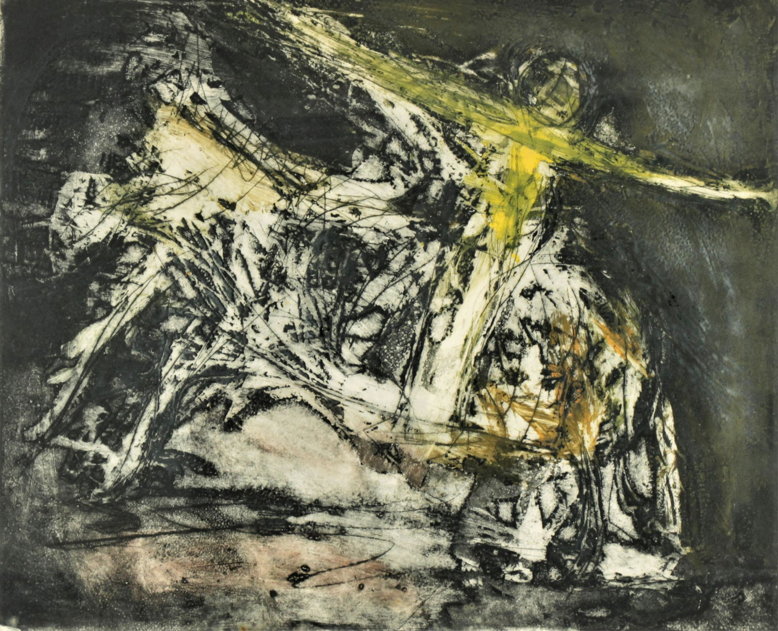 Two Modernist Abstract Etchings (1 of 8)