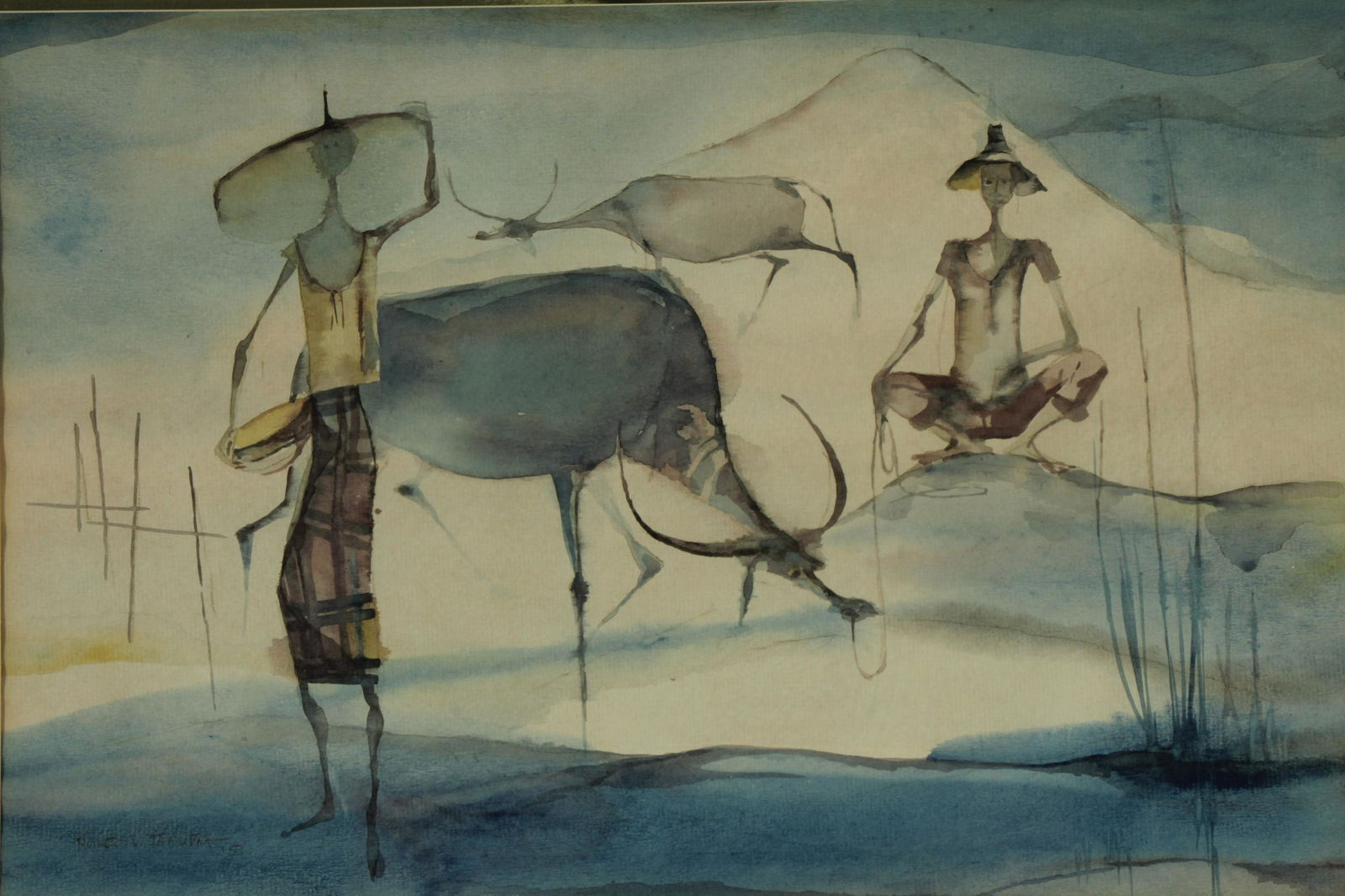 Romeo V. Tabuena - Untitled - W/C (1 of 3)