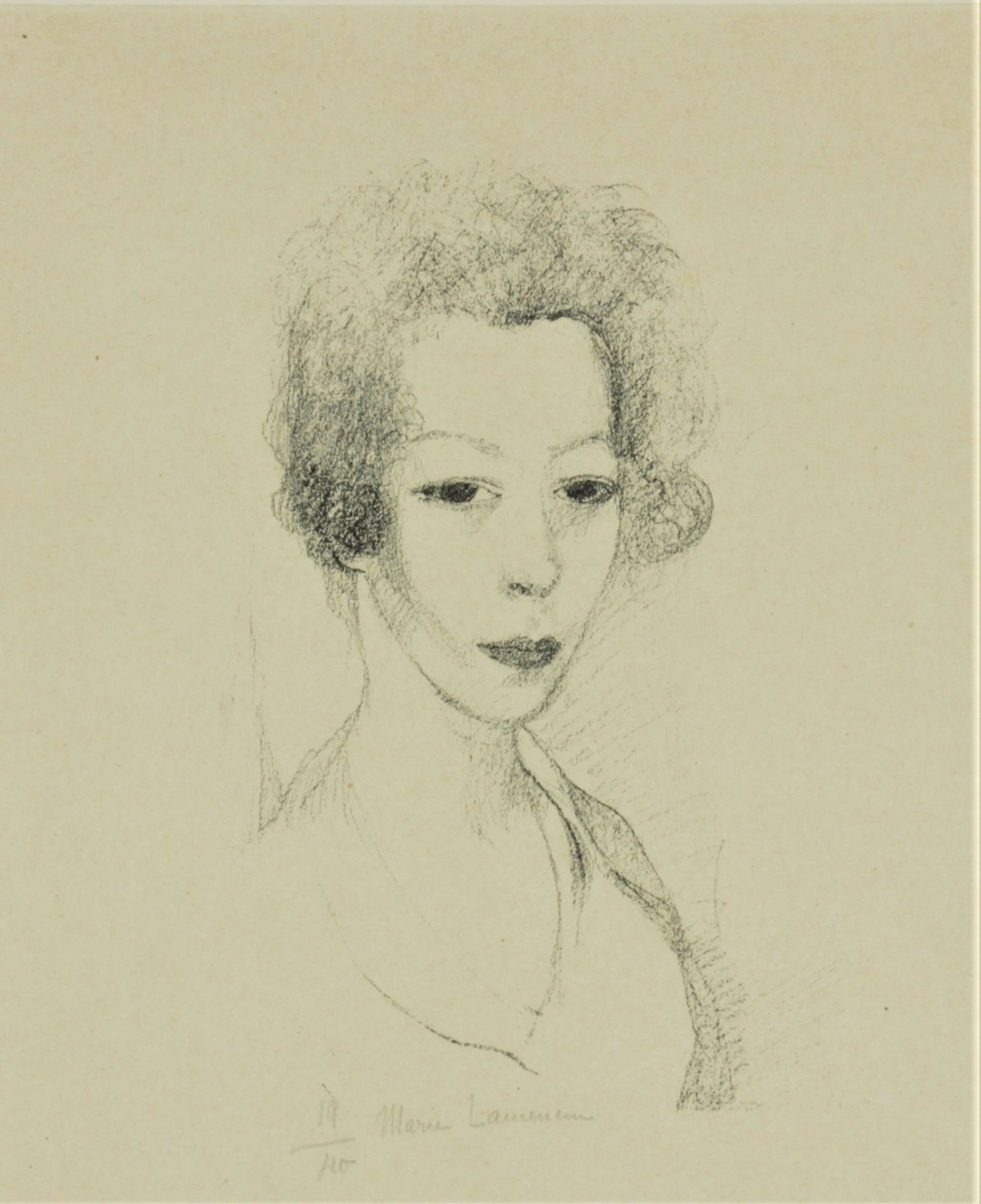 Marie Laurencin - Portrait - etching (1 of 4)