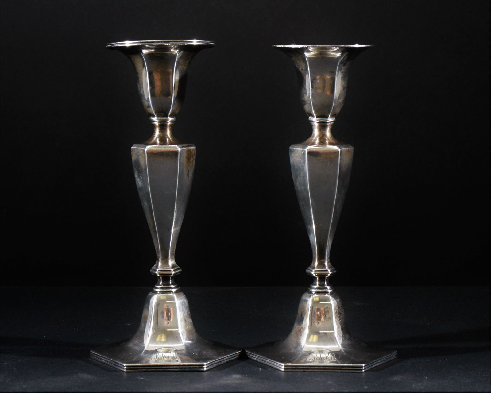 Tiffany & Co. Sterling Silver Candlesticks (1 of 3)