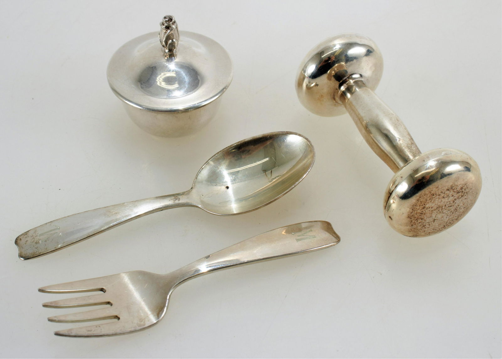 Tiffany & Co Sterling Silver Baby Items (1 of 8)