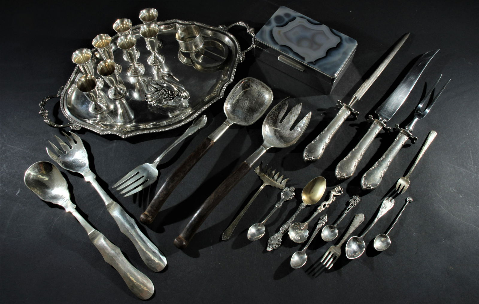 Sterling Silver Serving - XEIPOE Tray (1 of 8)