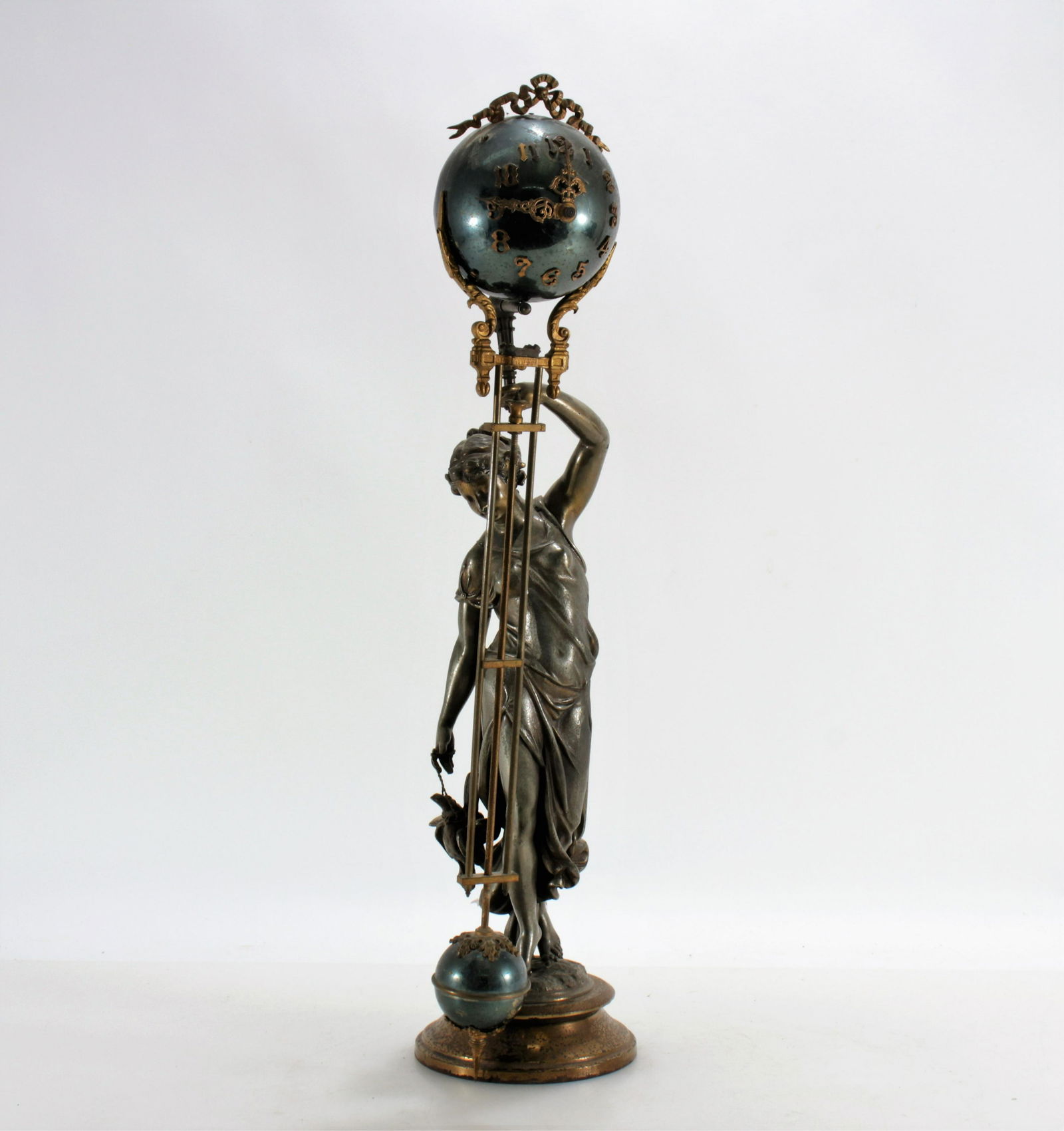 Ansonia Figural Swinger Clock (1 of 10)