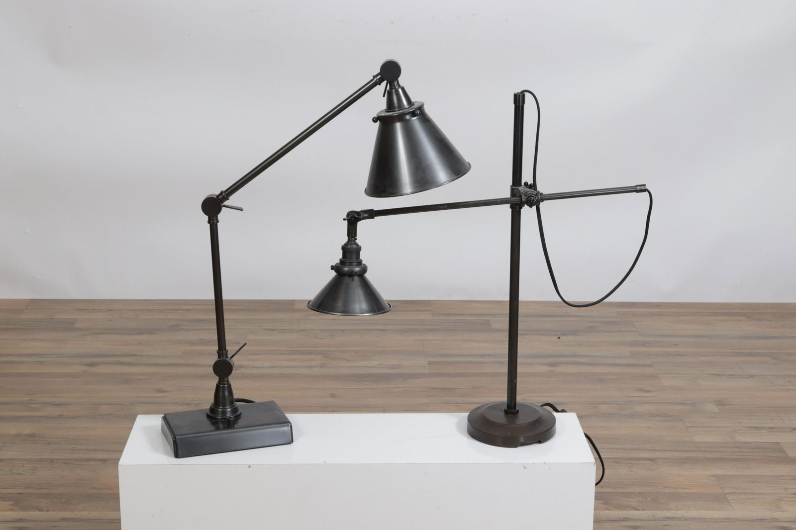 Two Contemporary Desk/Architect' Lamps (1 of 3)