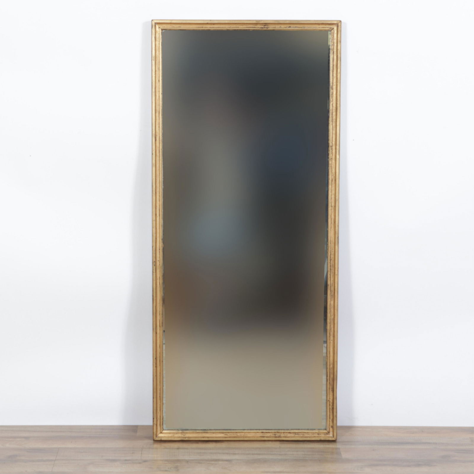 Federal Giltwood & Black Painted Mirror (1 of 3)