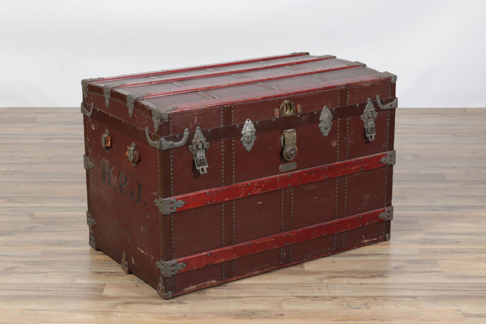 Crouch & Fitzgerald (NY) Steamer Trunk (1 of 9)