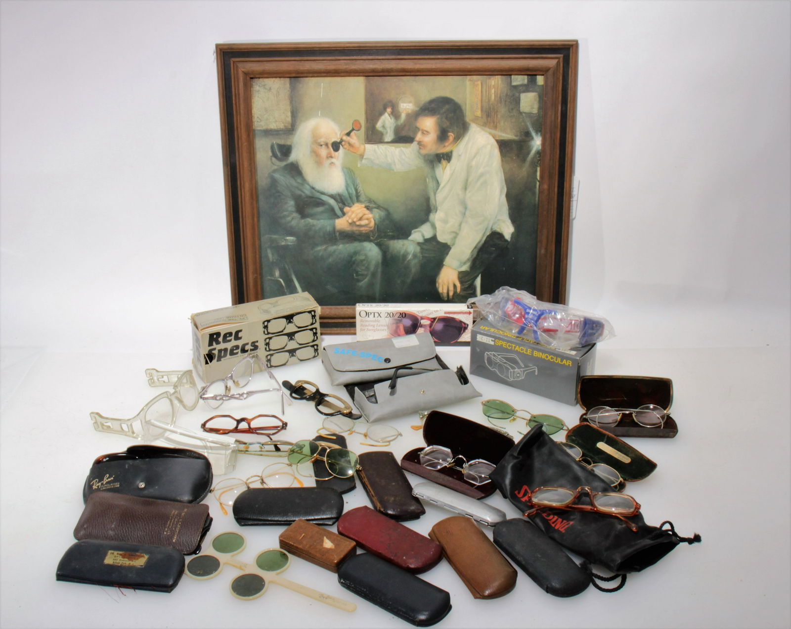 Eyeglass Collection Antique to Mid Century (1 of 4)